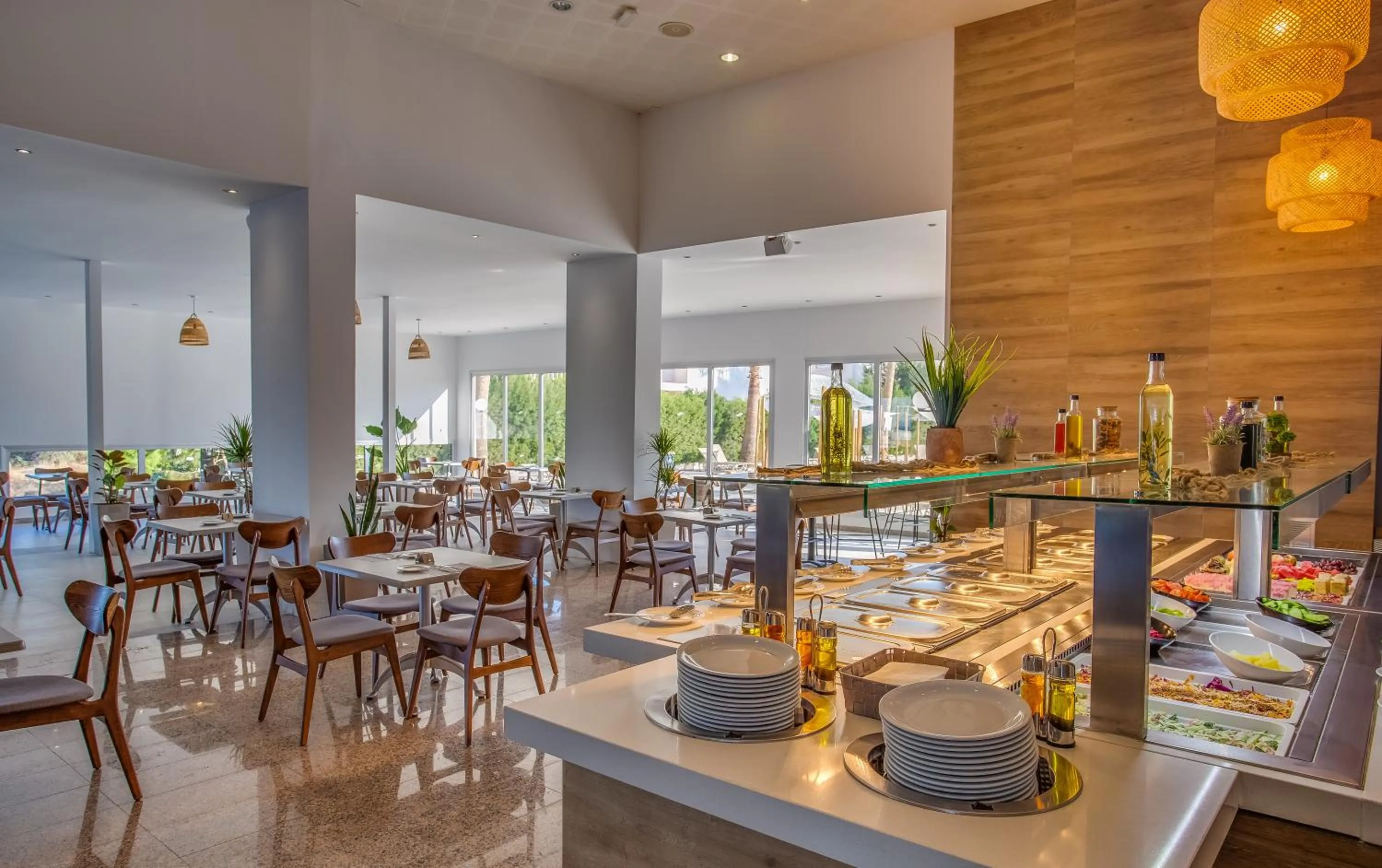 Restaurant/places to eat in Toxotis Hotel