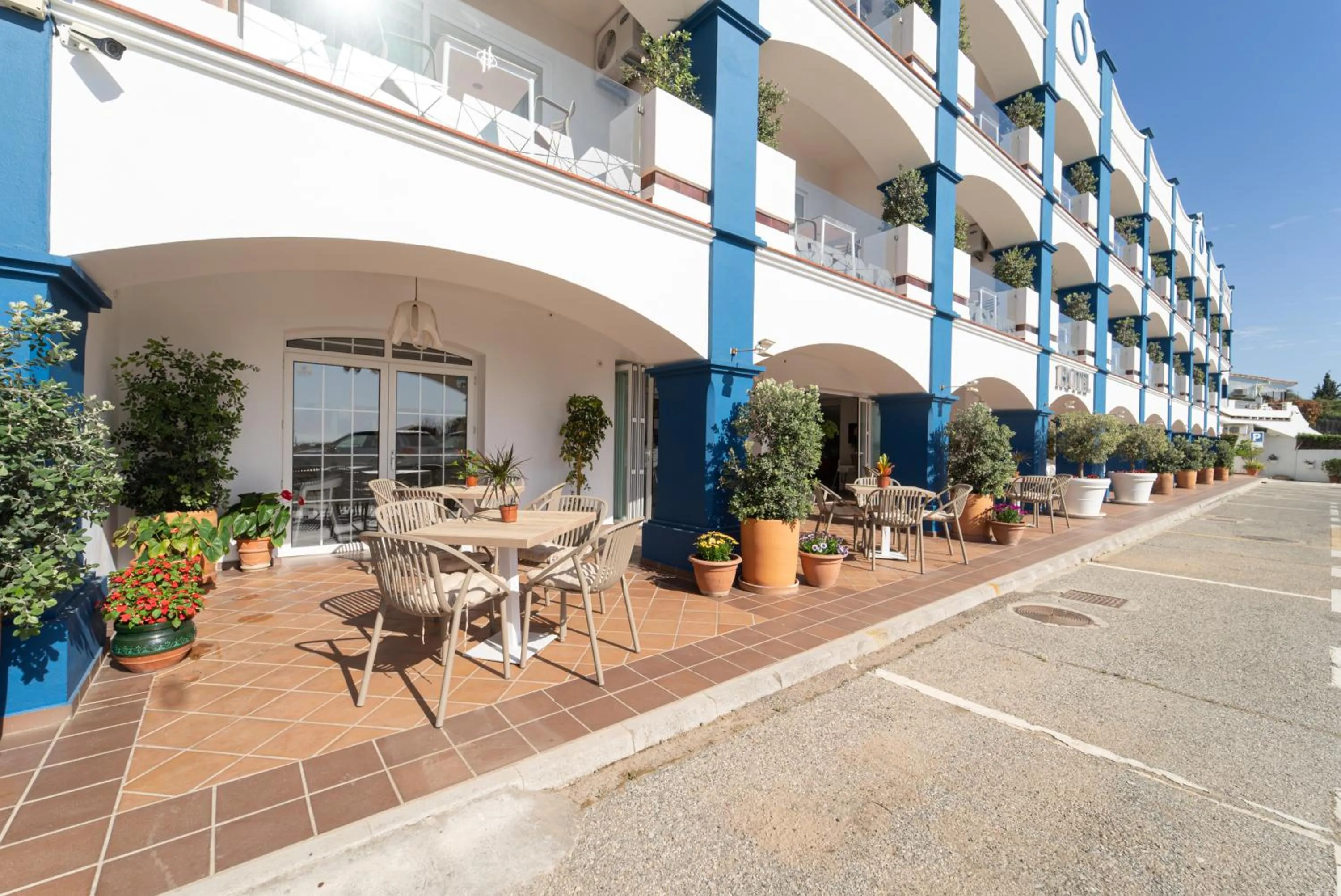 Facade/entrance in Hotel Piedra Paloma