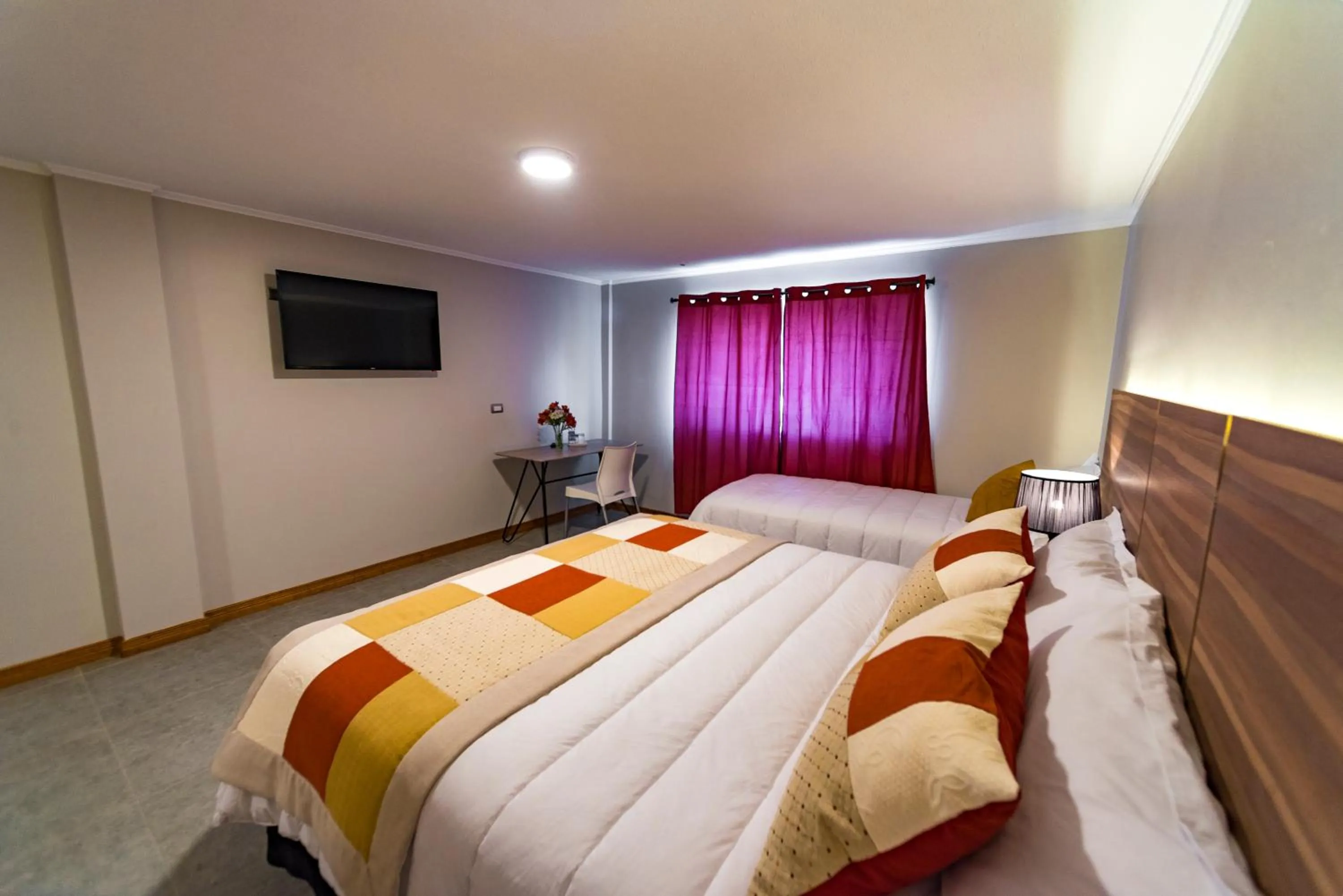 Bed in Hotel Insigne