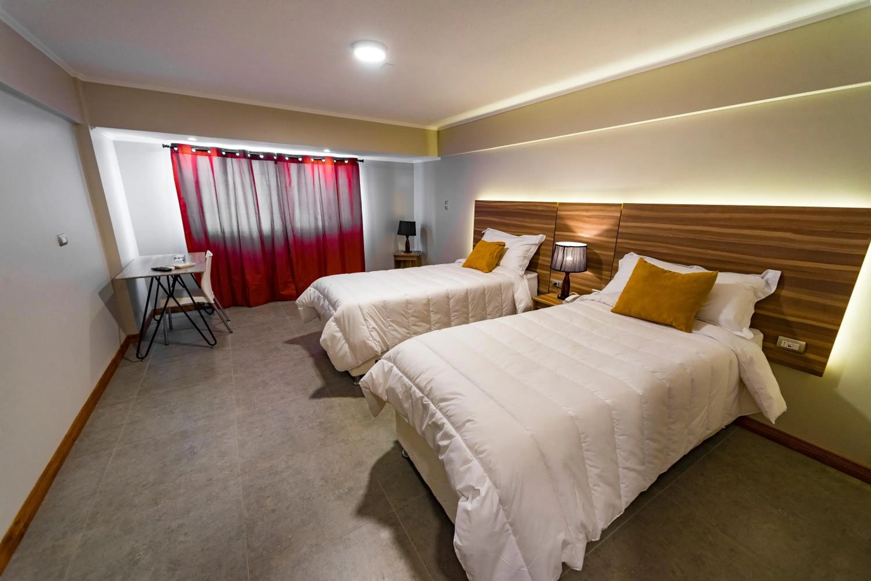 Bed in Hotel Insigne