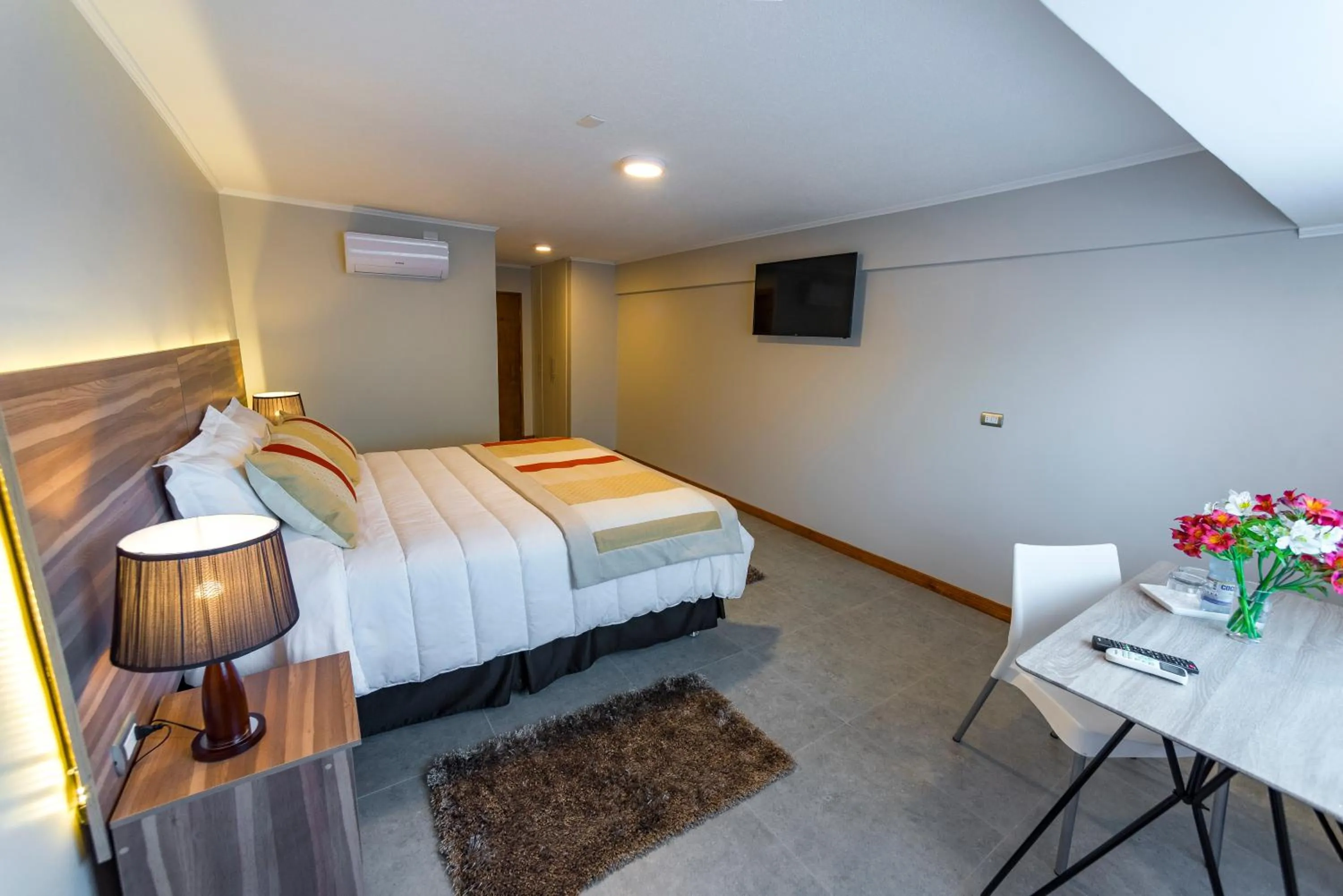 Bed in Hotel Insigne