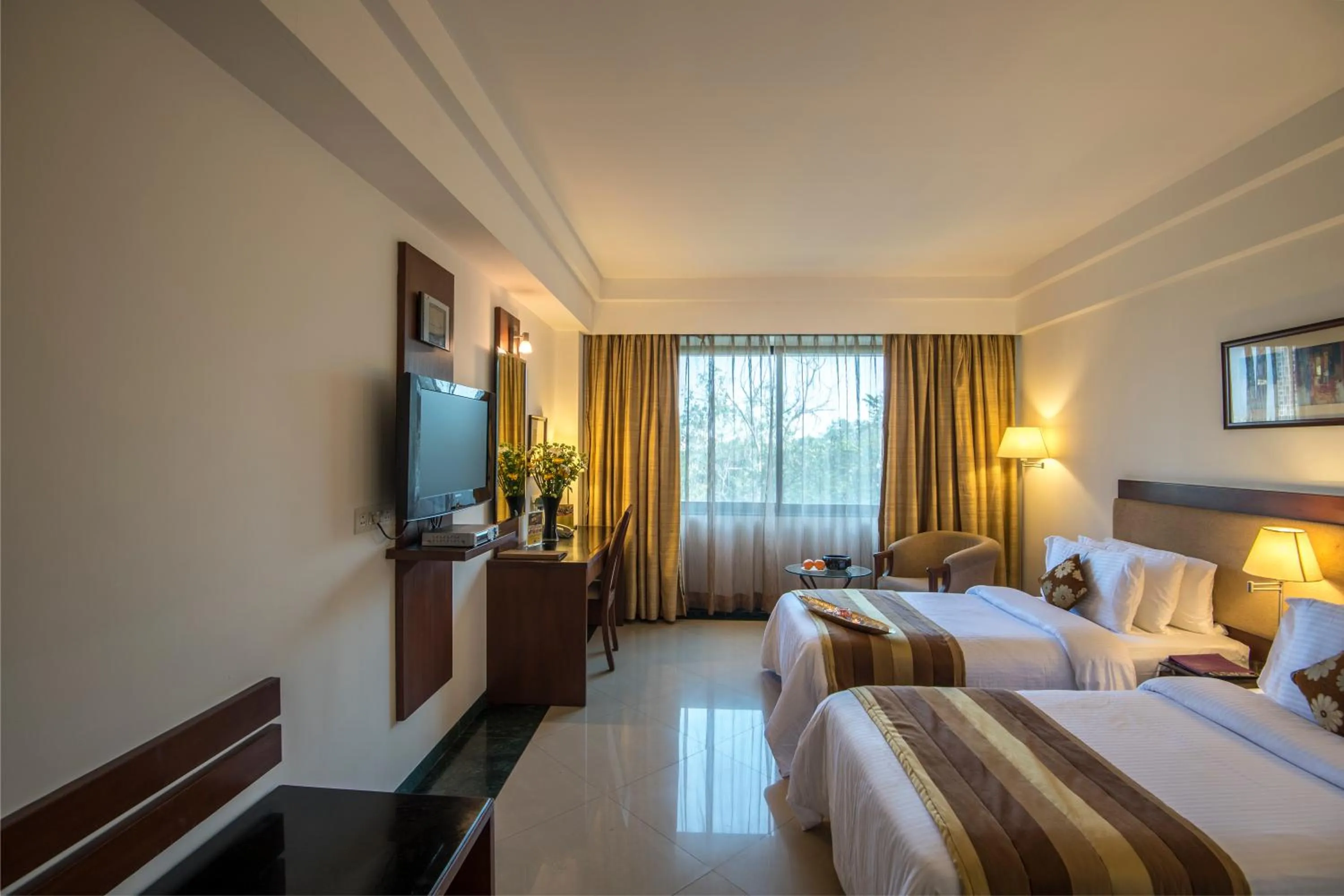 TV and multimedia, Bed in Park Ornate Hotel Viman Nagar