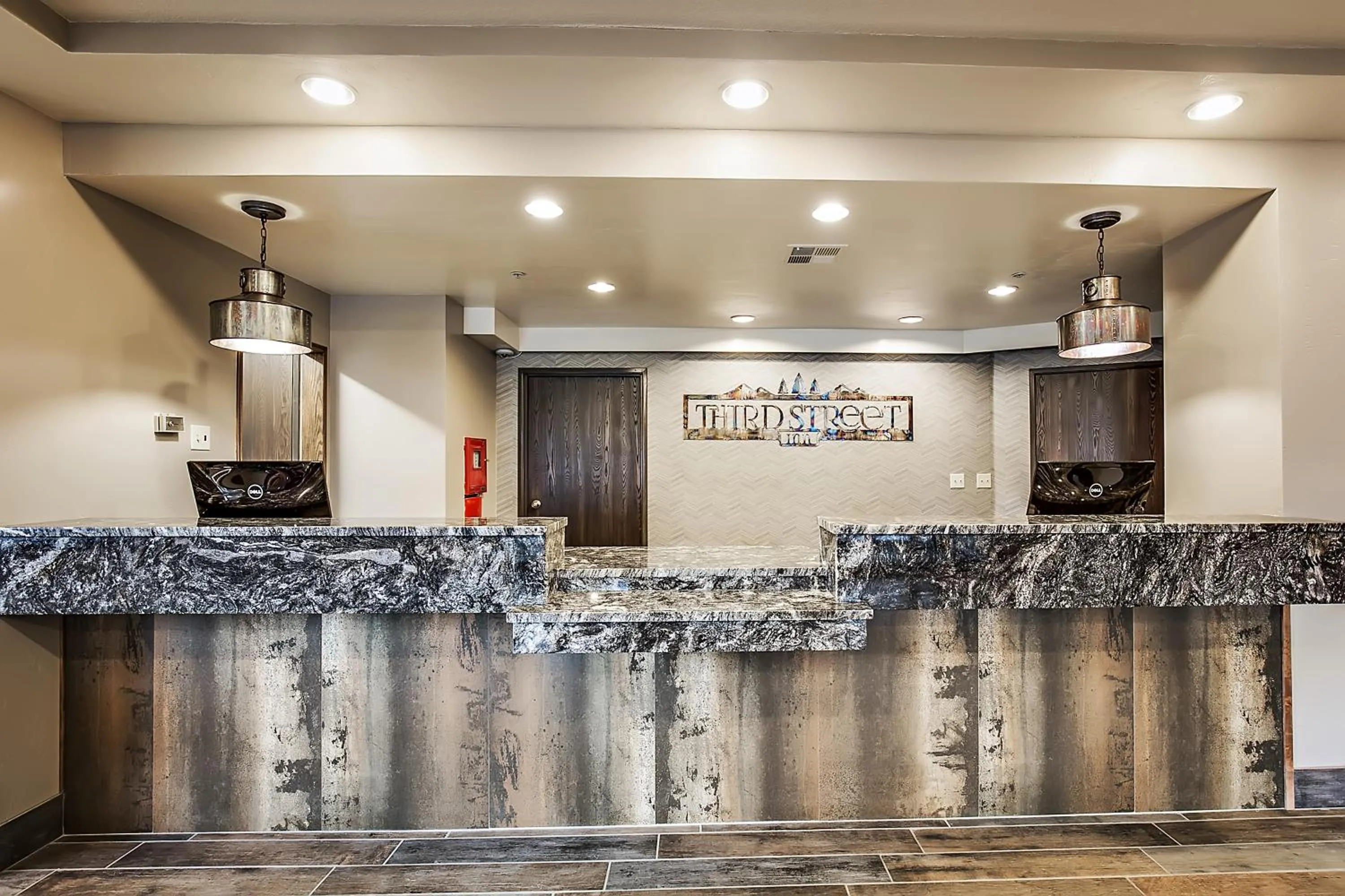 Lobby or reception in Third Street Inn