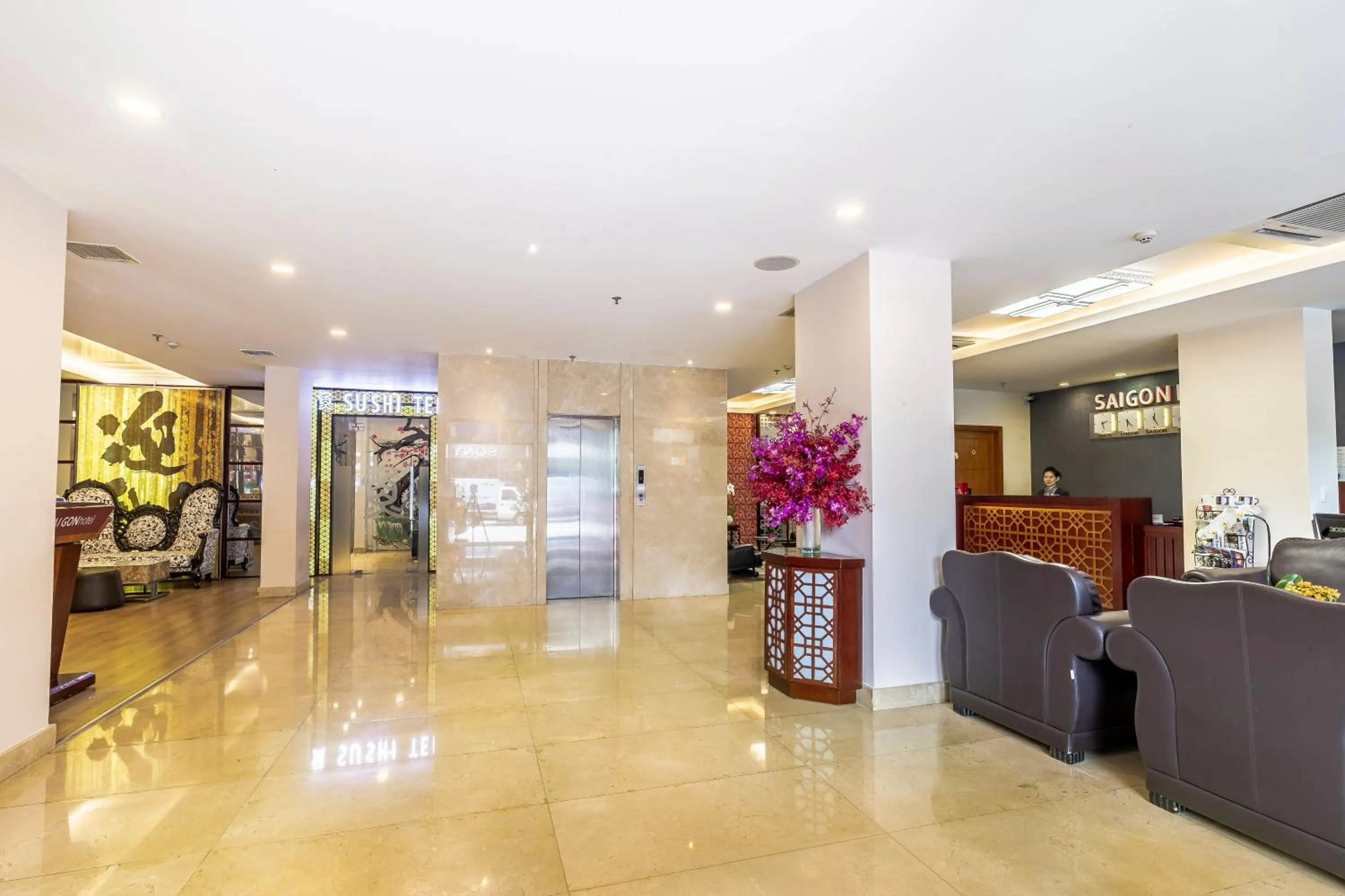 Lobby or reception in Saigon Hotel
