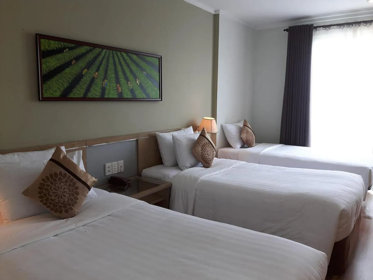 Bedroom, Bed in Vien Dong Hotel - Near Bui Vien Walking Street