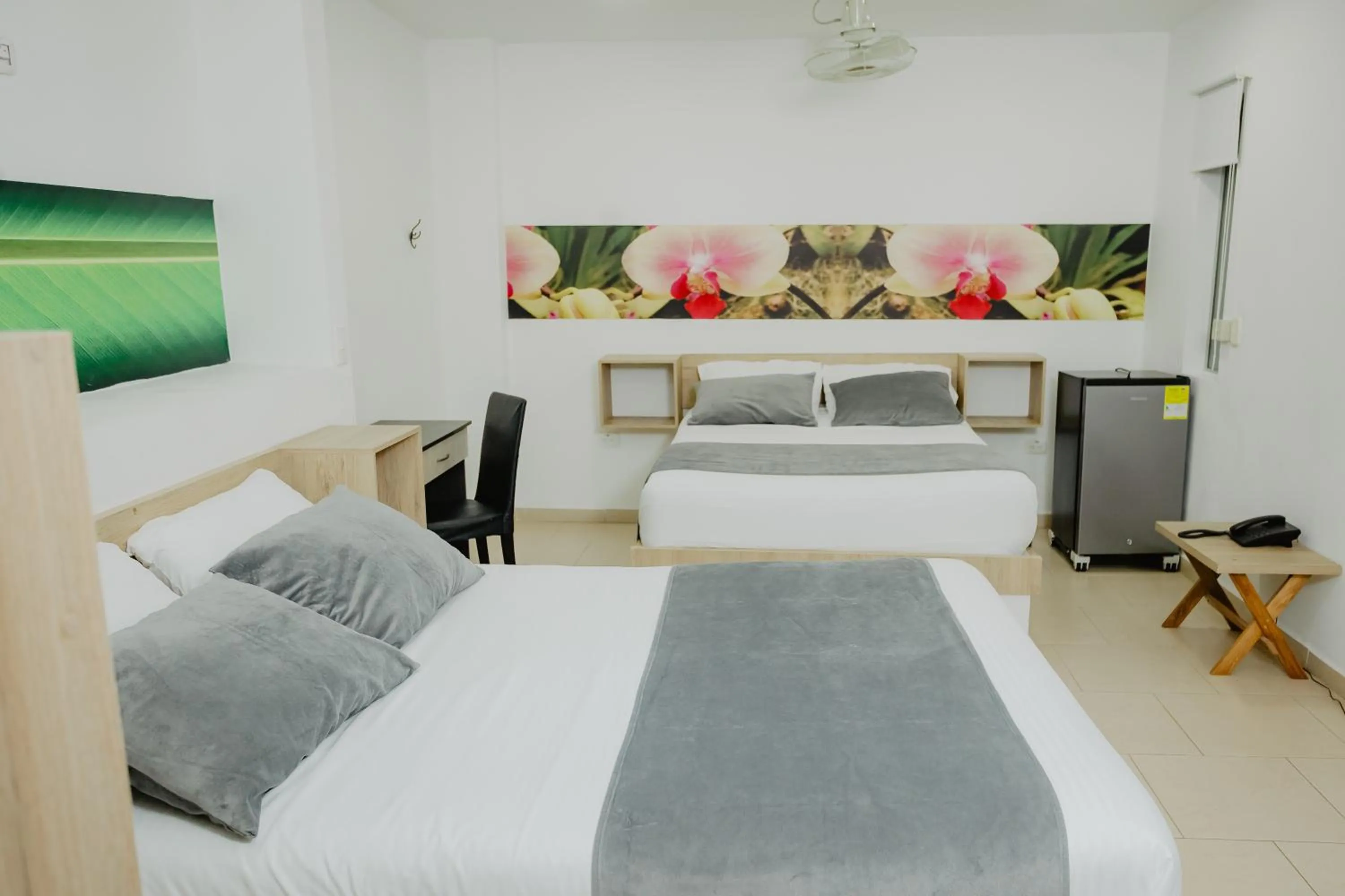 Bed in Hotel Plataneras Plaza