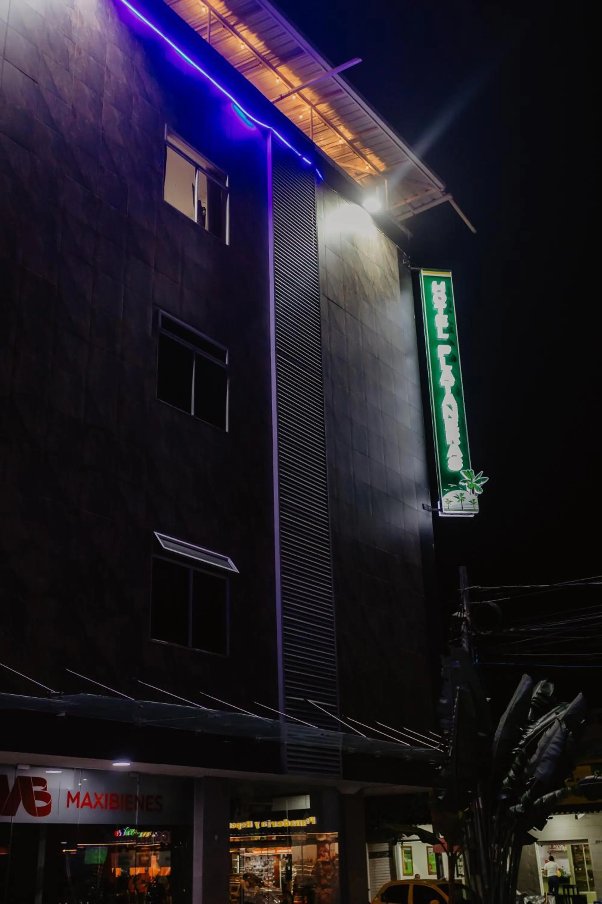 Property building in Hotel Plataneras Plaza