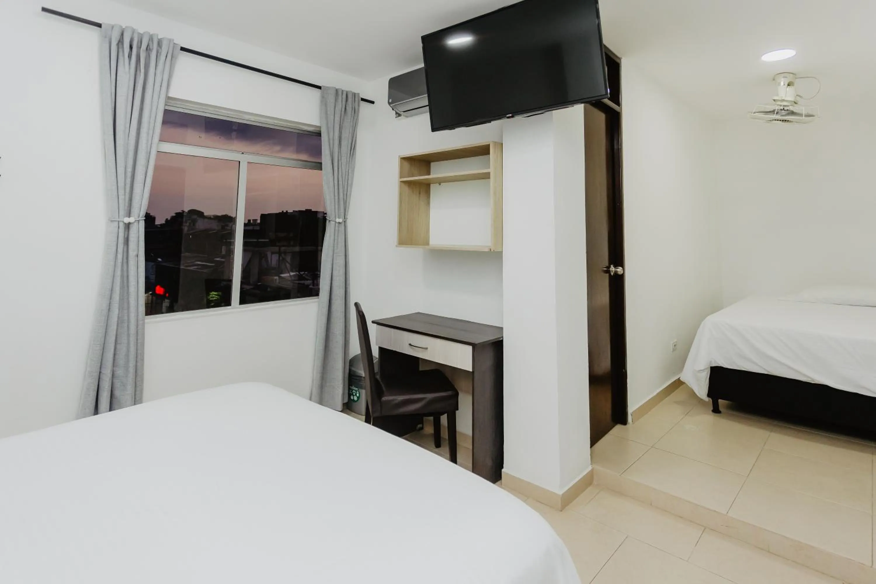 Bed in Hotel Plataneras Plaza