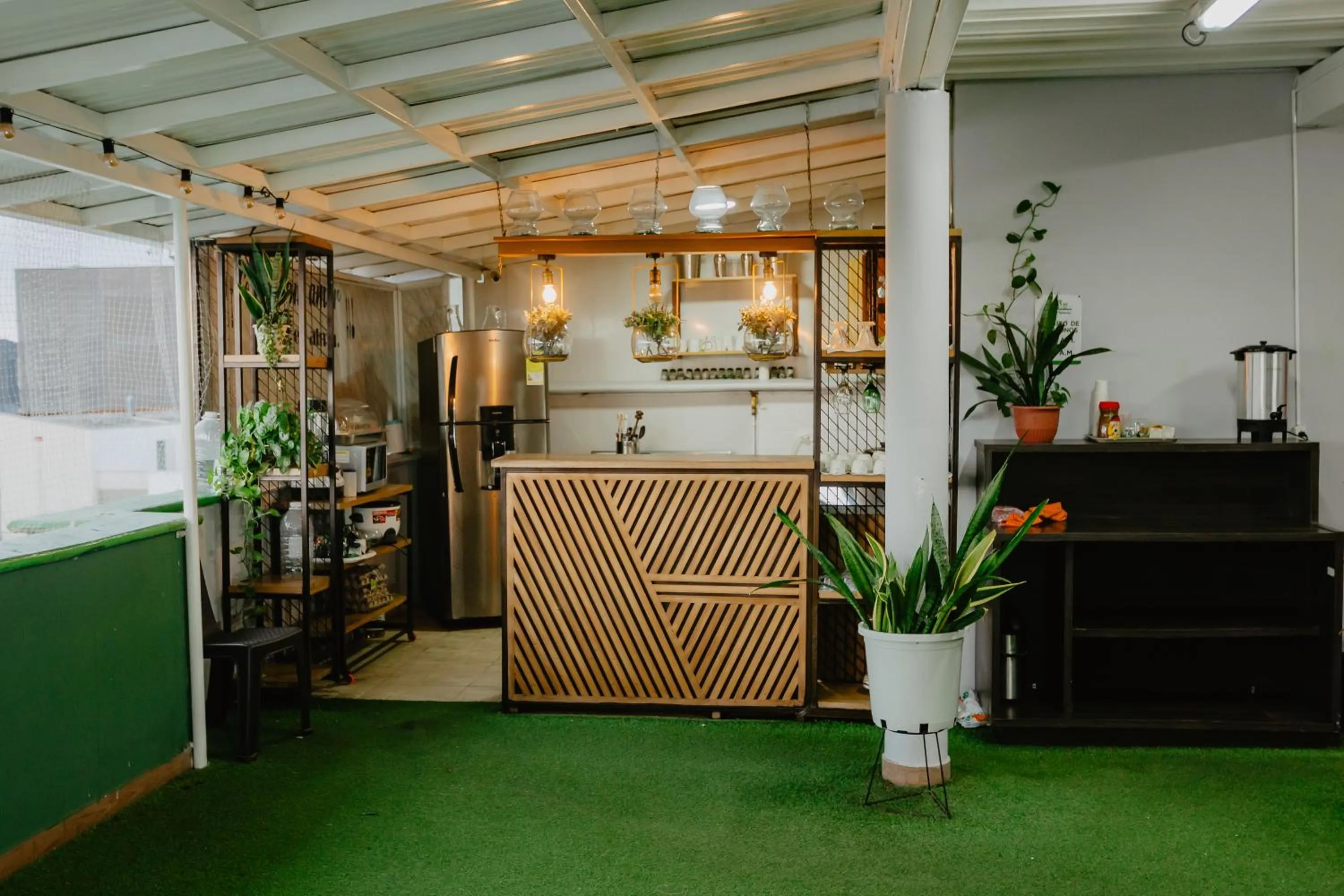 Kitchen or kitchenette in Hotel Plataneras Plaza