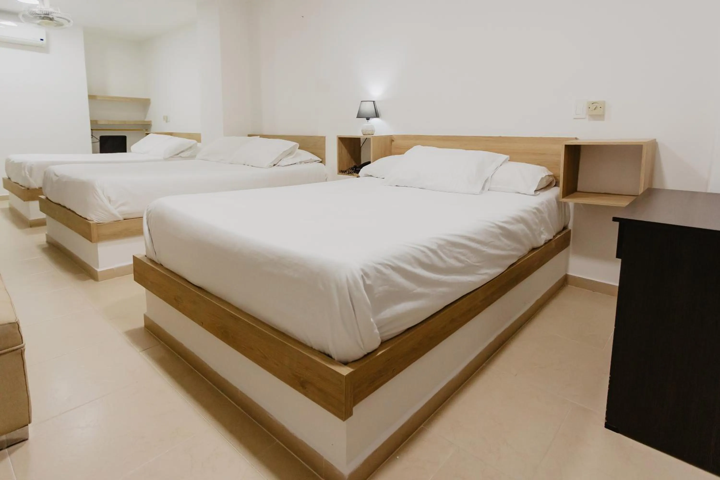 Bed in Hotel Plataneras Plaza