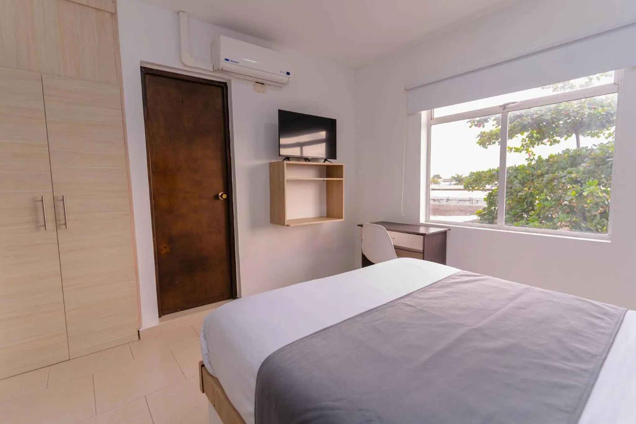 Bed in Hotel Plataneras Plaza