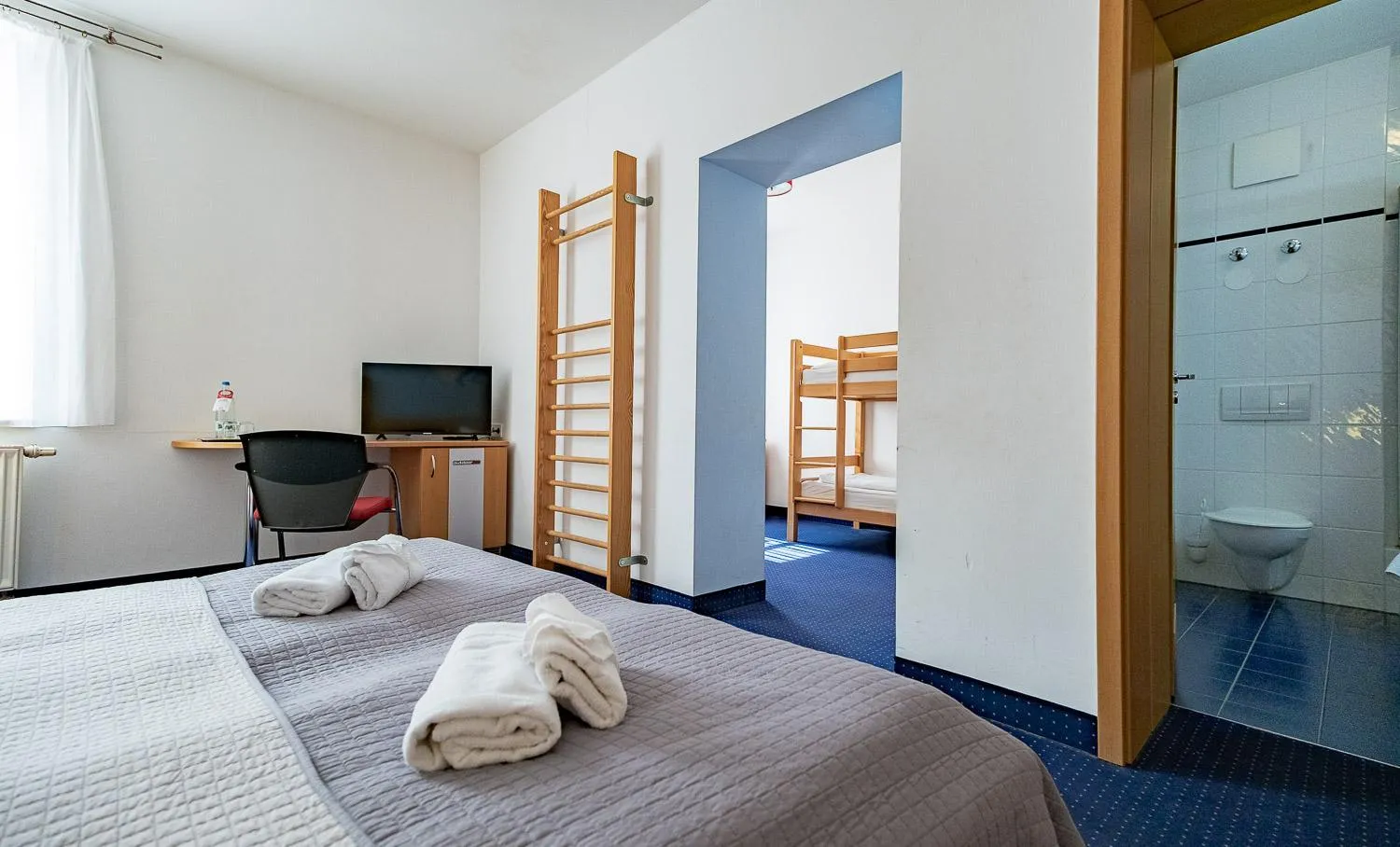 Bed in Outdoor Inn Sporthotel Steinach