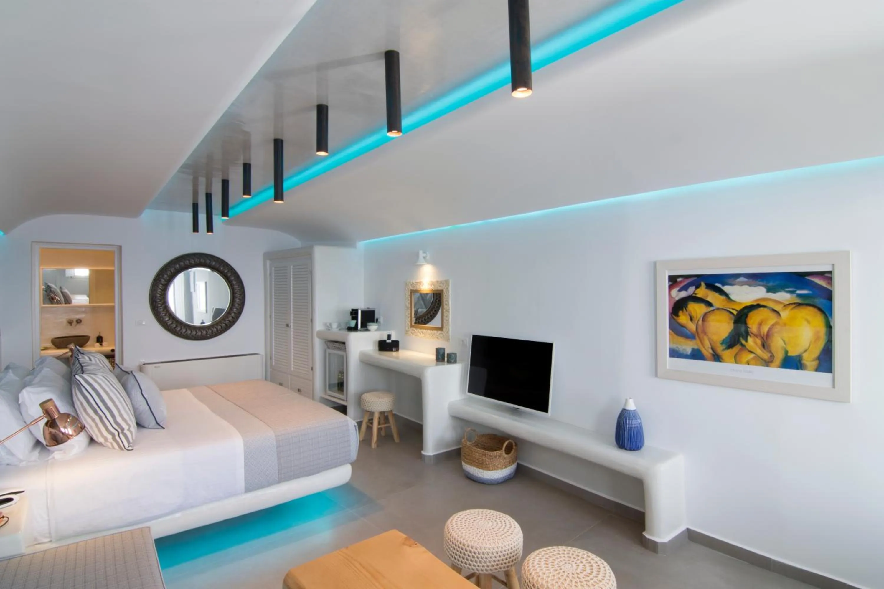 Bedroom, Bed in Secret Legend Suites