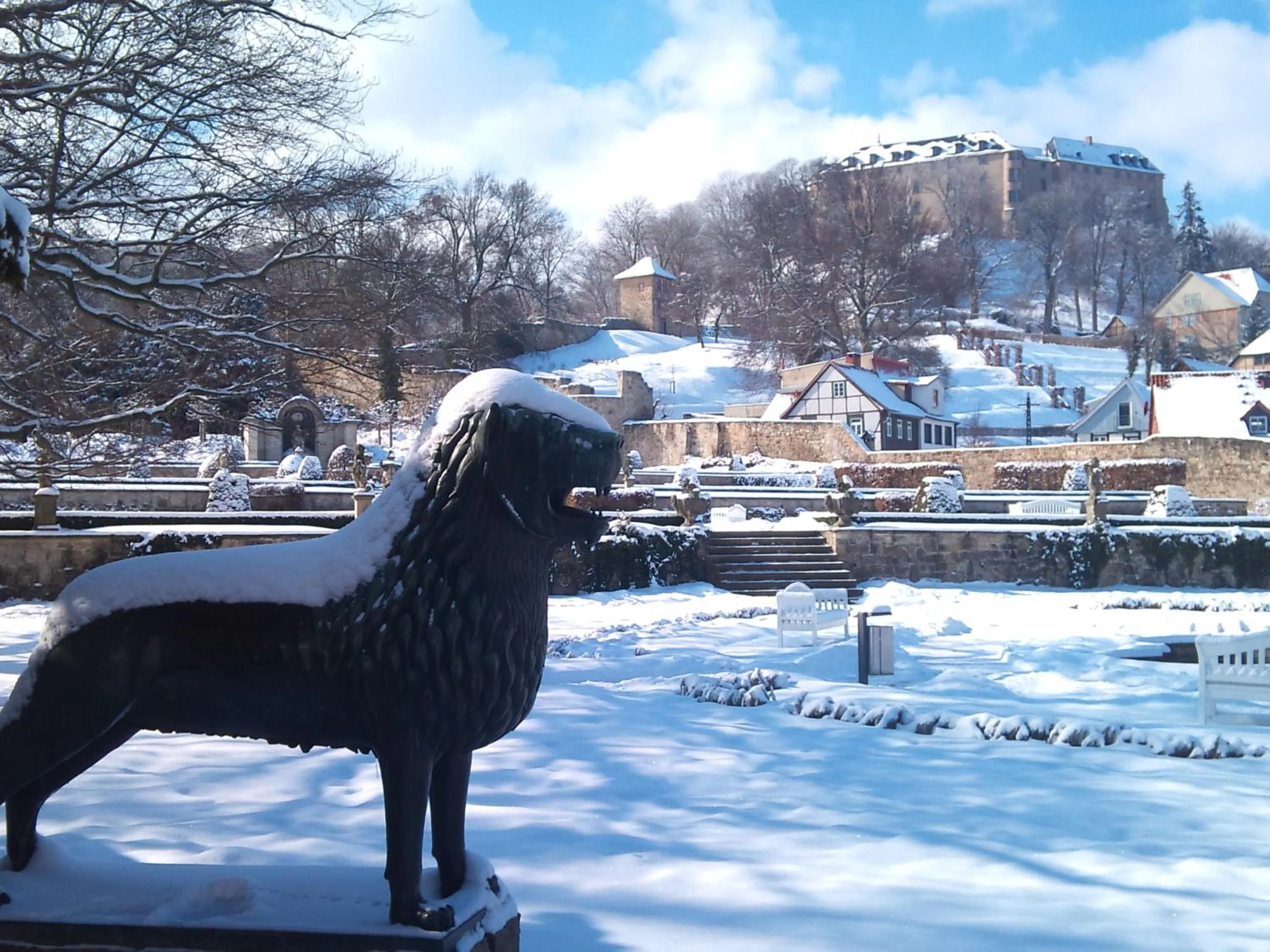 Garden in Schlosshotel Blankenburg