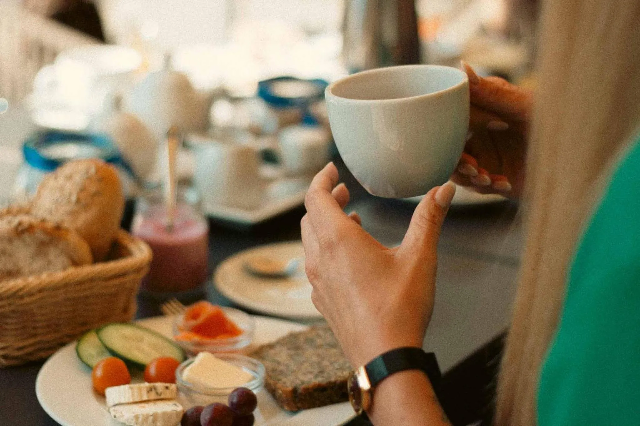 Breakfast in Schlosshotel Blankenburg