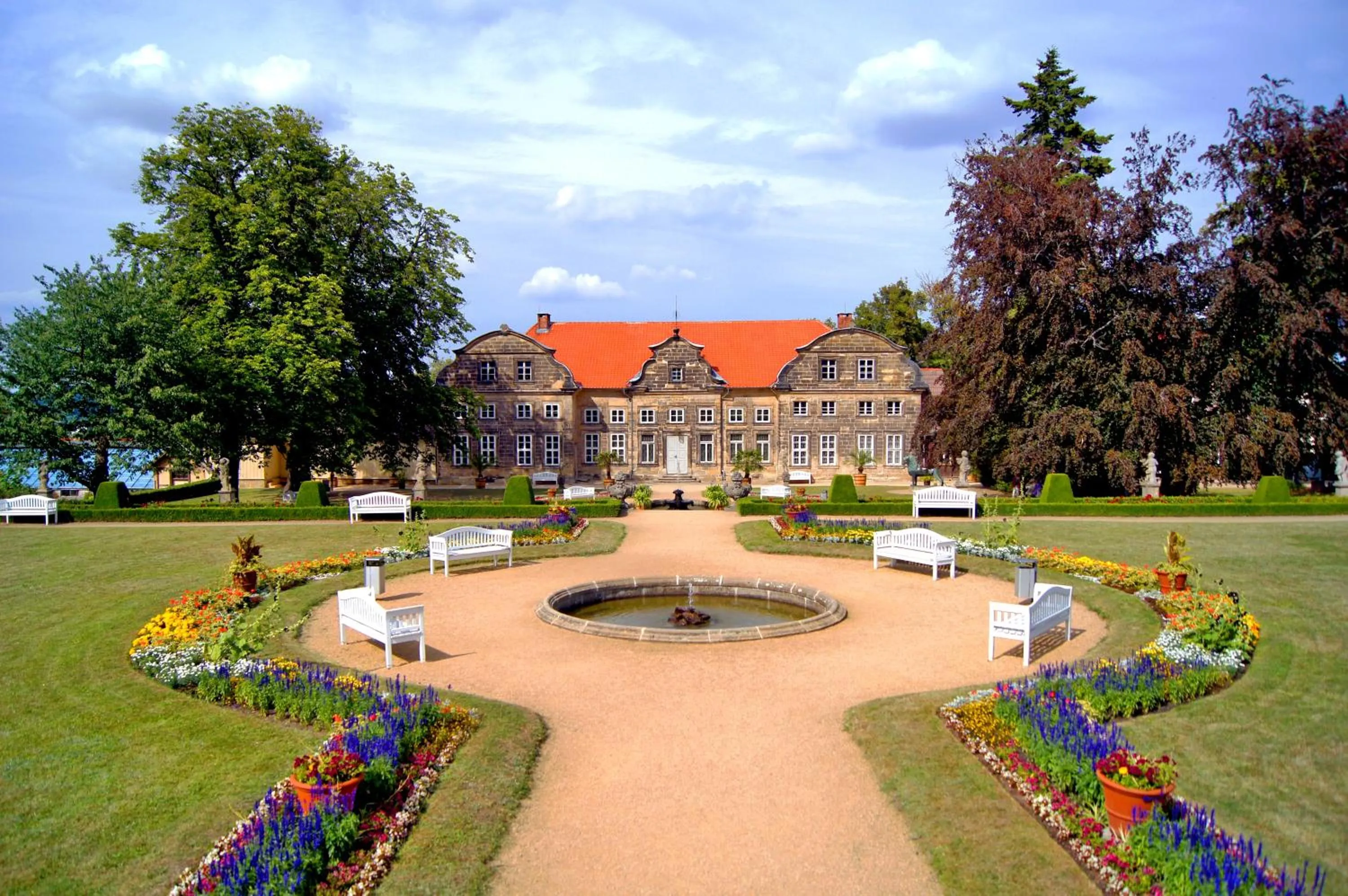 Garden in Schlosshotel Blankenburg