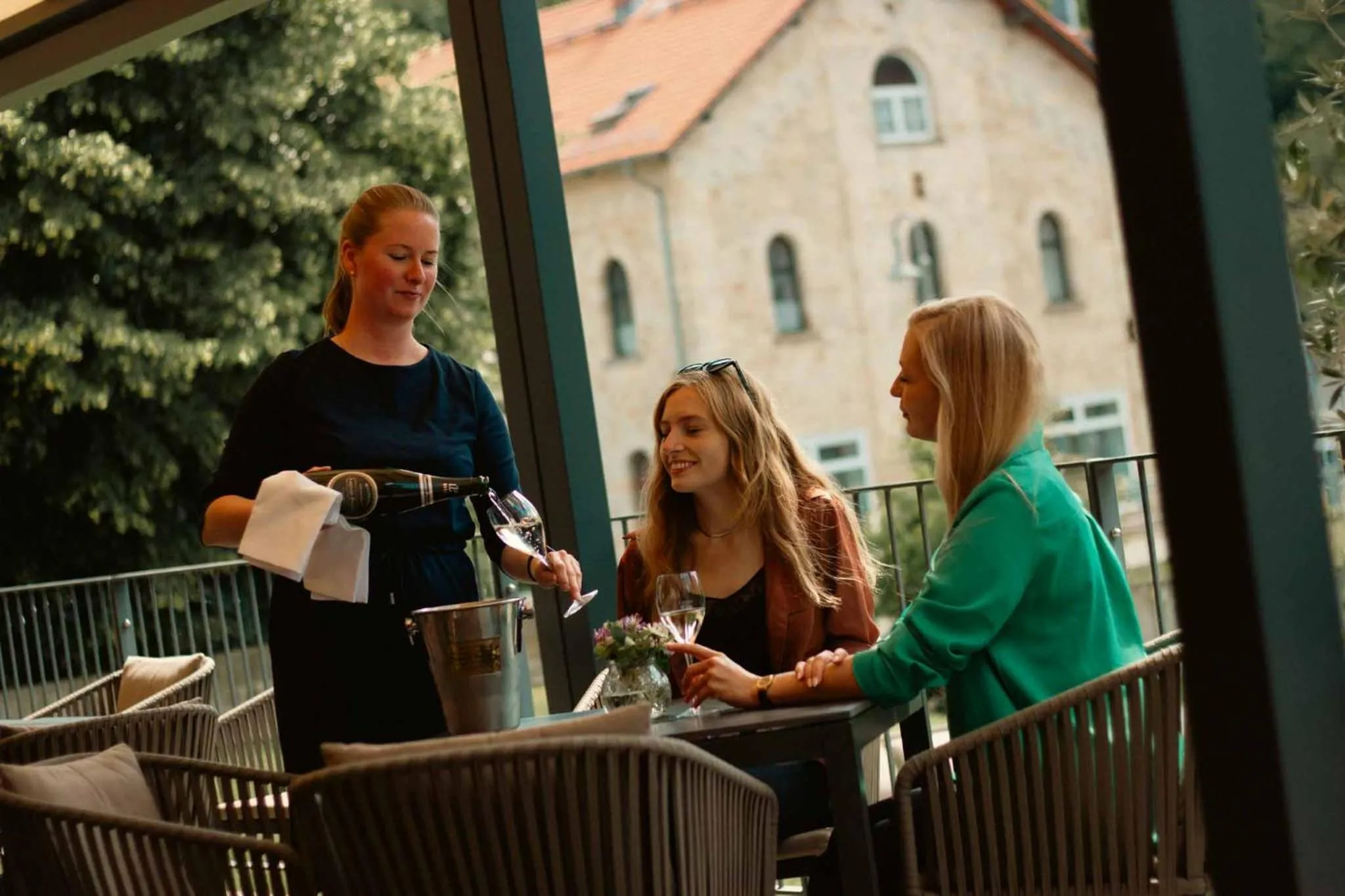 Balcony/Terrace in Schlosshotel Blankenburg