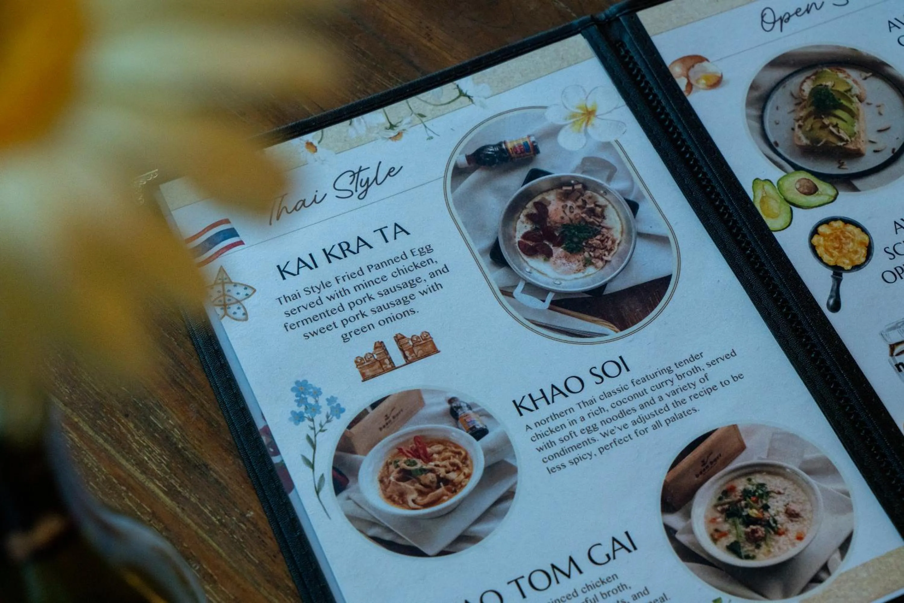 Asian breakfast in Buri Gallery House