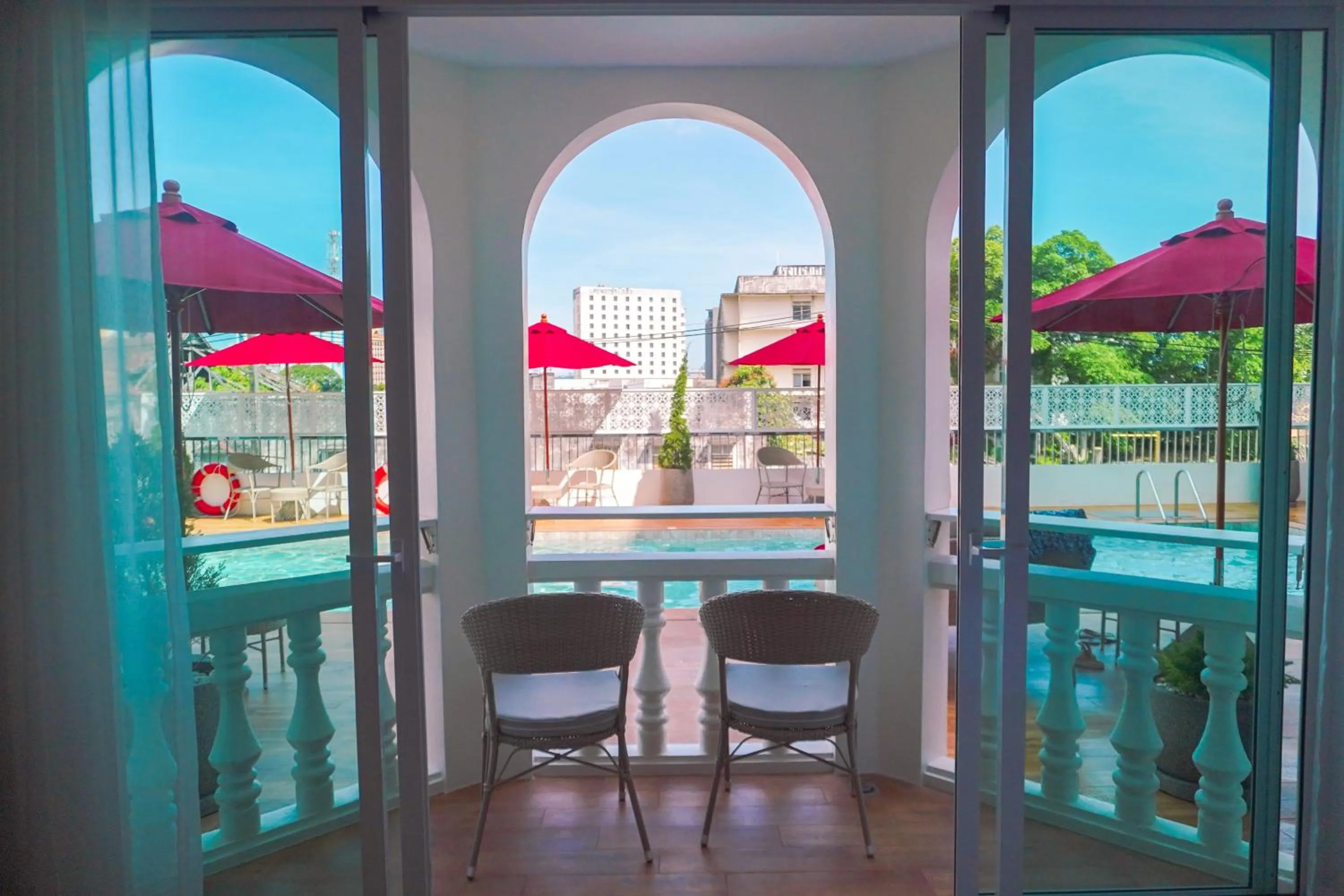 Balcony/Terrace in Hotel Midtown Ratsada