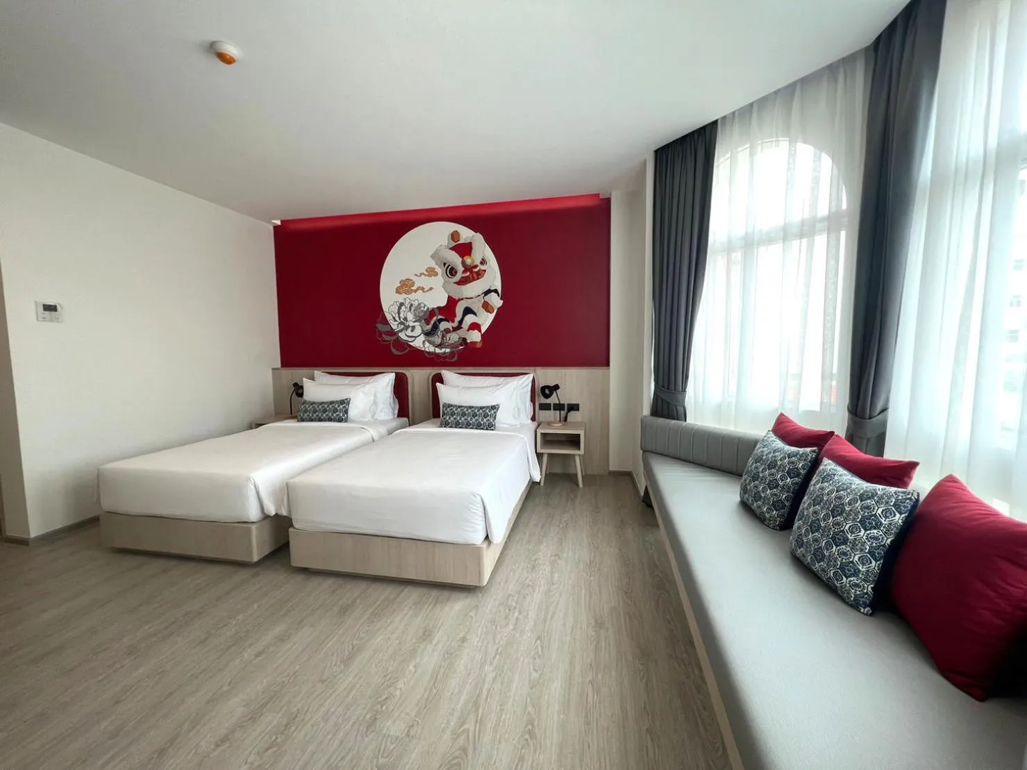 Bed in Hotel Midtown Ratsada