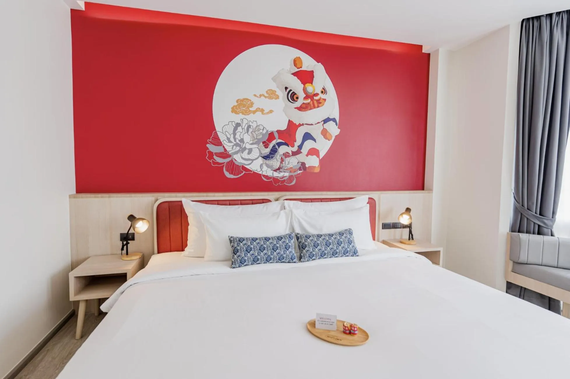 Bedroom, Bed in Hotel Midtown Ratsada