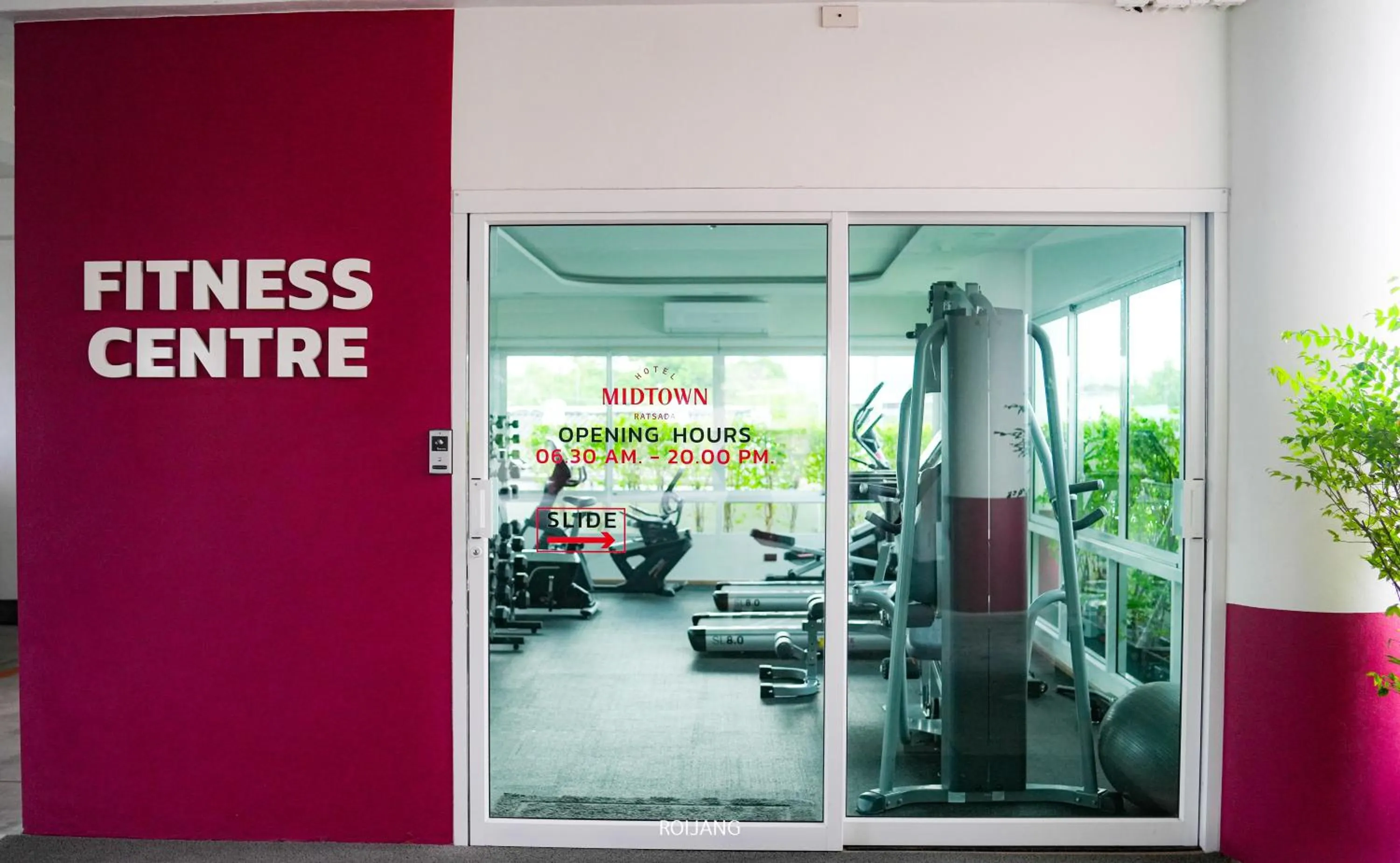 Fitness centre/facilities in Hotel Midtown Ratsada