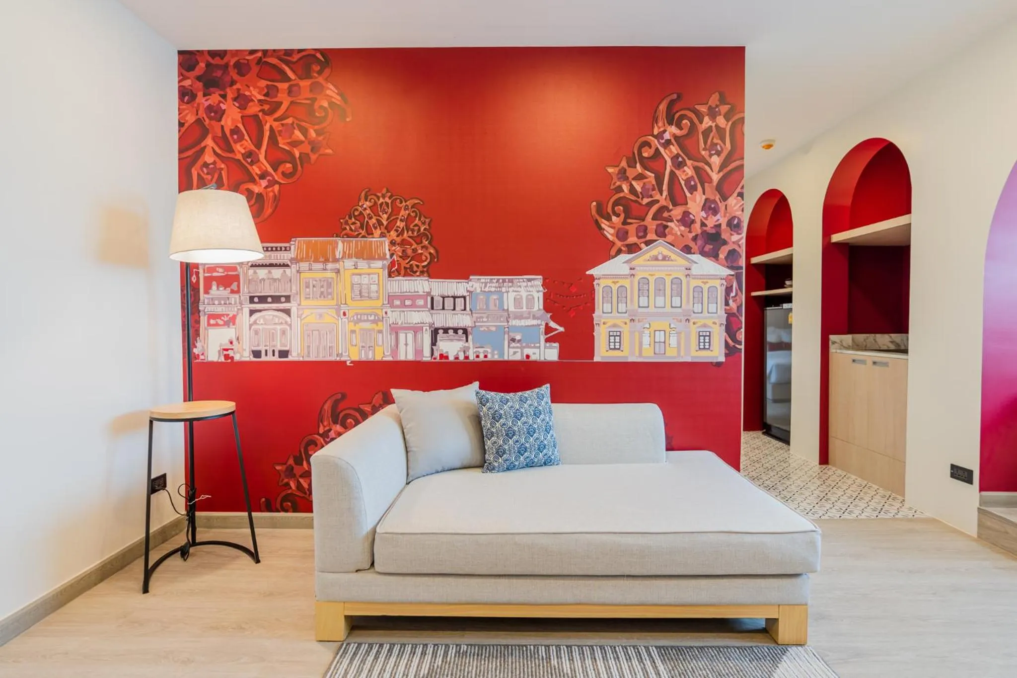 Living room in Hotel Midtown Ratsada