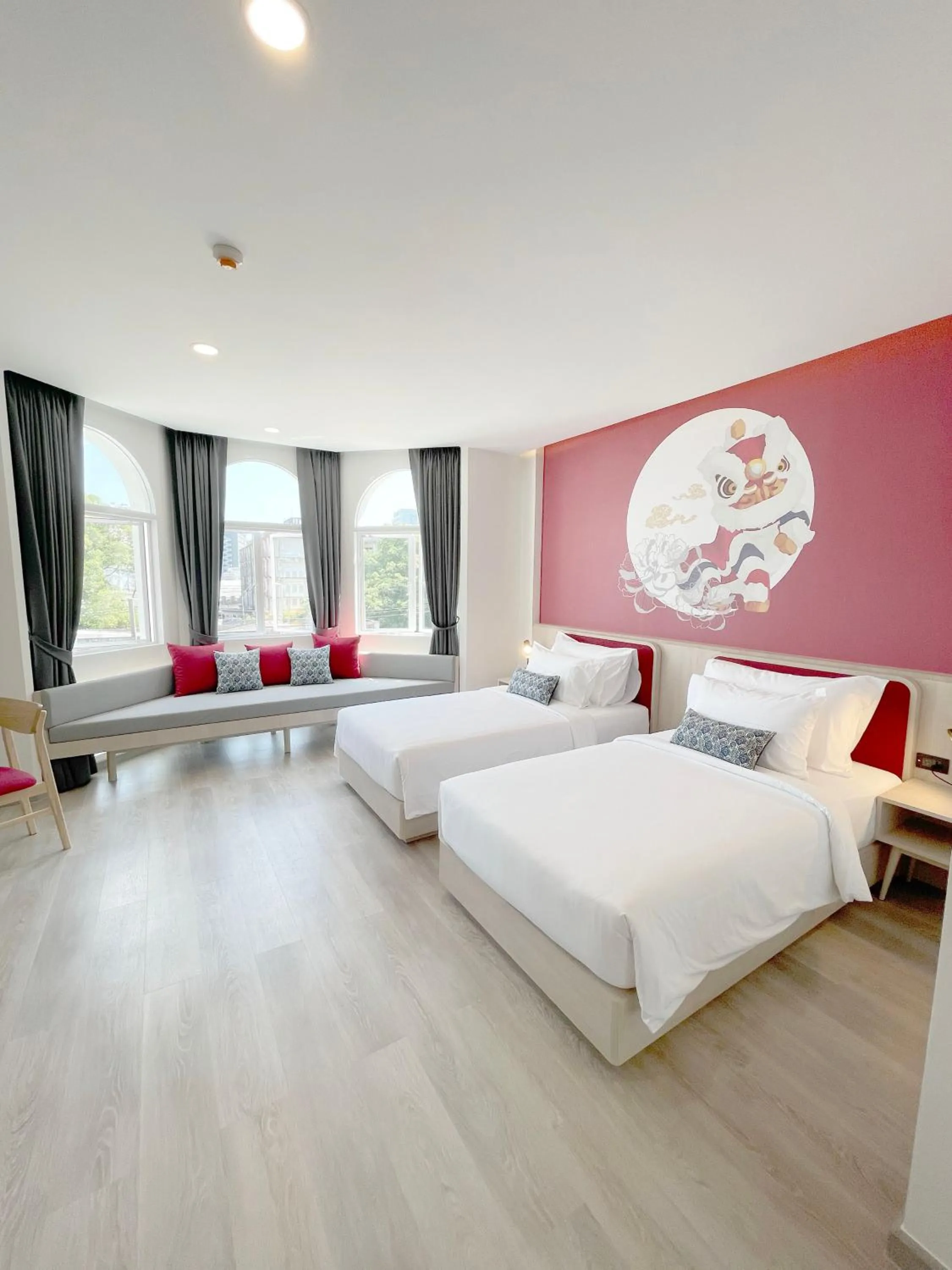 Bed in Hotel Midtown Ratsada