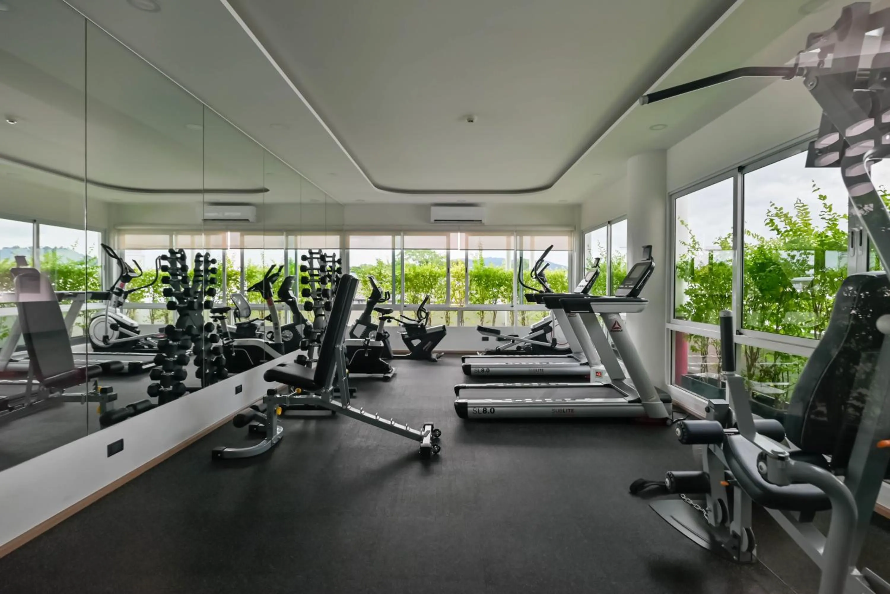 Fitness centre/facilities in Hotel Midtown Ratsada