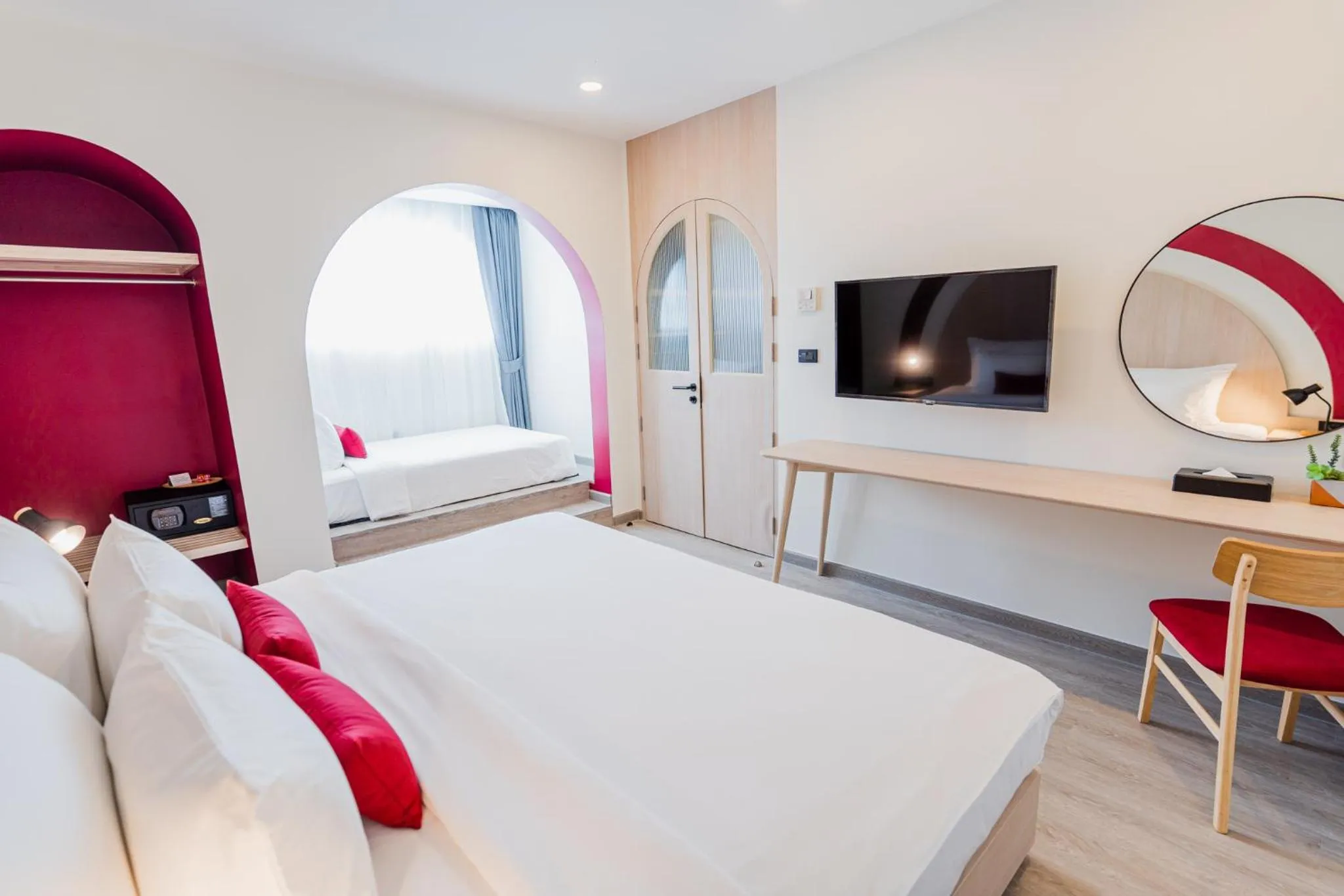 Bed in Hotel Midtown Ratsada