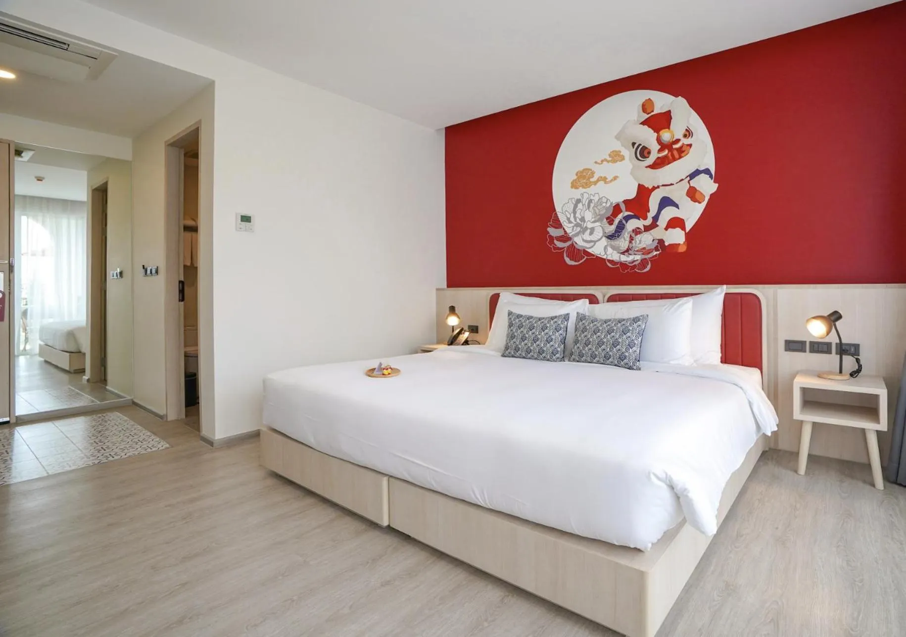 Bedroom, Bed in Hotel Midtown Ratsada