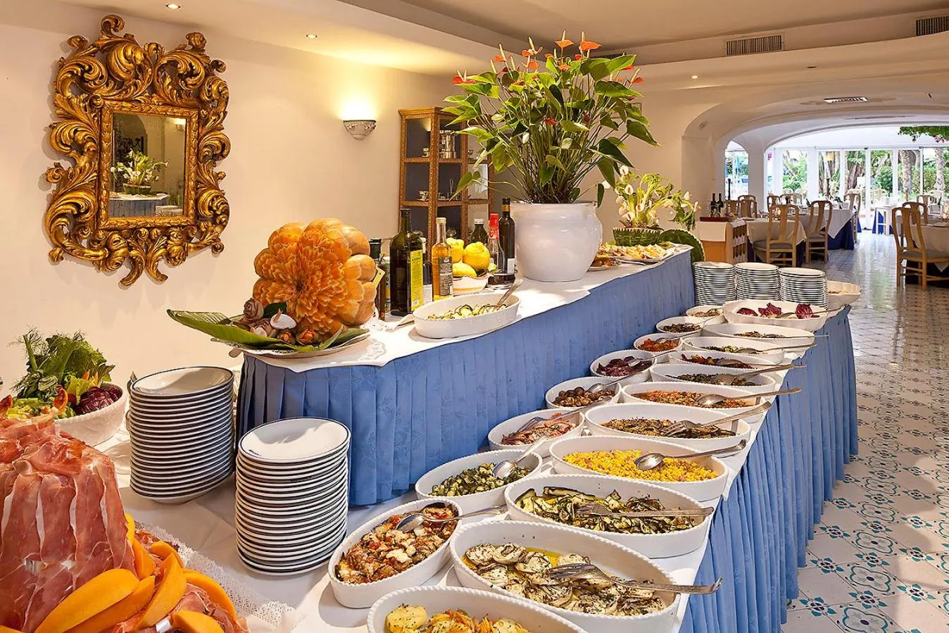 Restaurant/places to eat in Grand Hotel Il Moresco