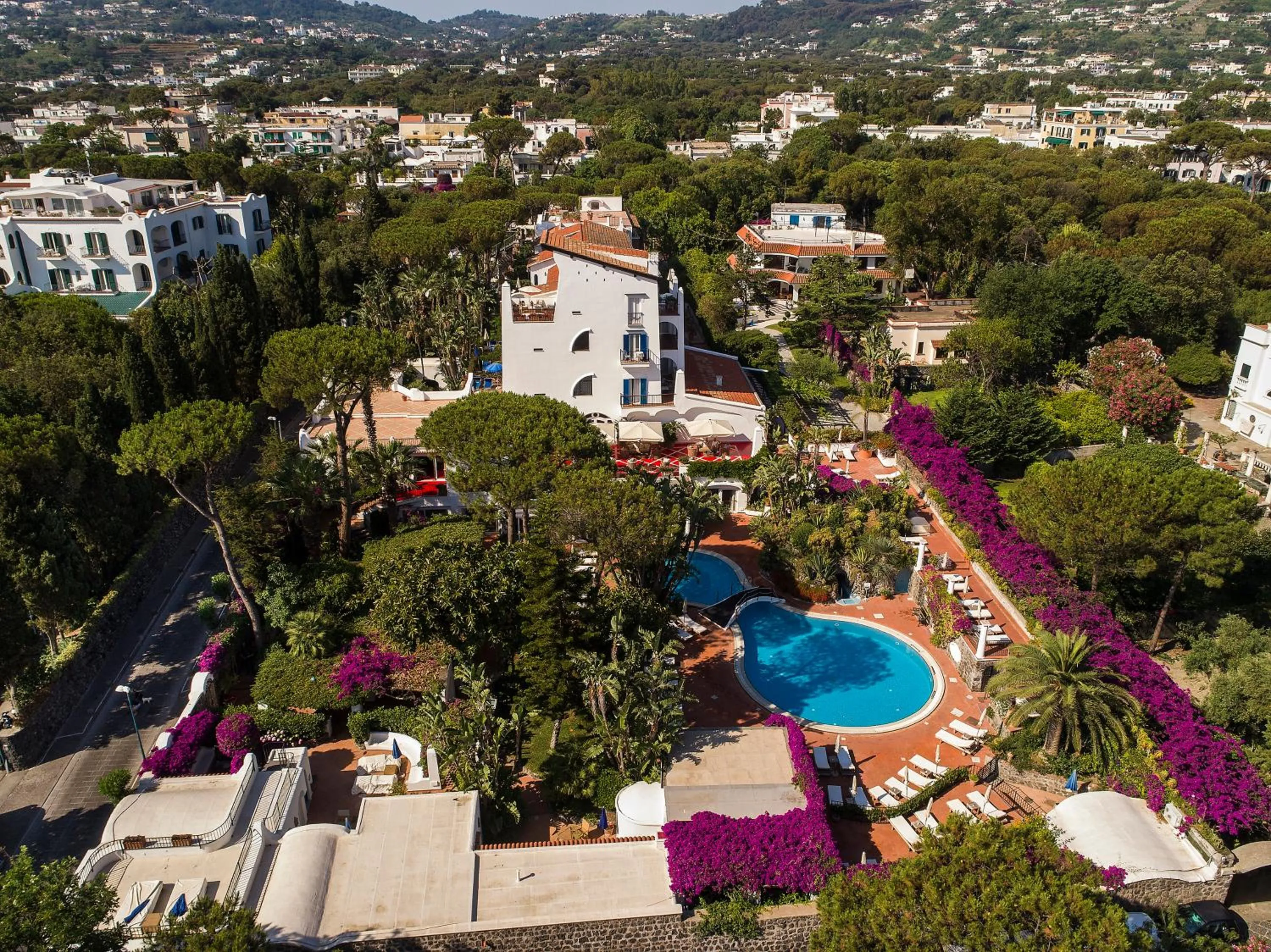 Bird's eye view in Grand Hotel Il Moresco