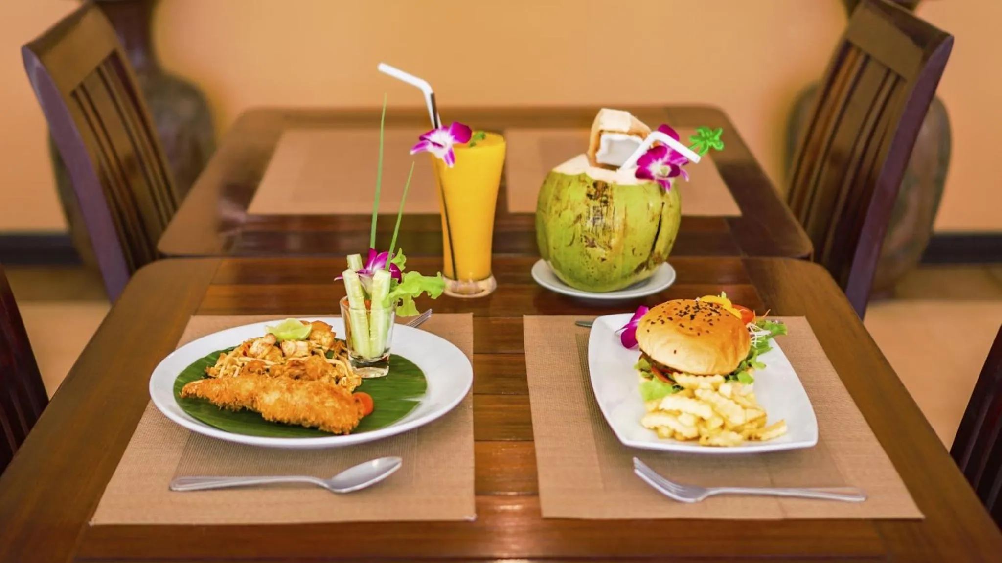 Restaurant/places to eat in Aonang Orchid Resort