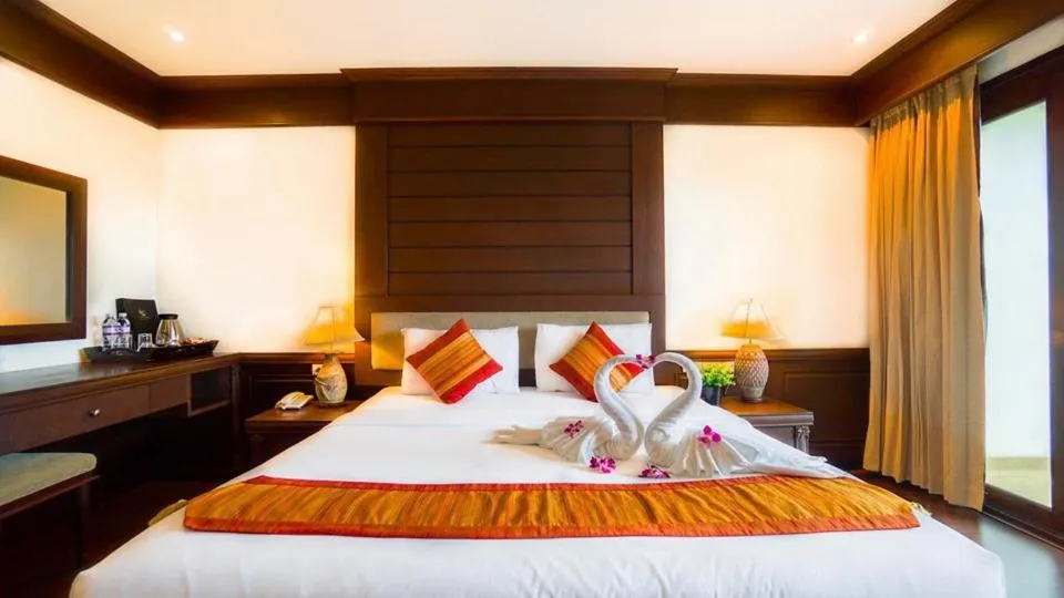 Bed in Aonang Orchid Resort