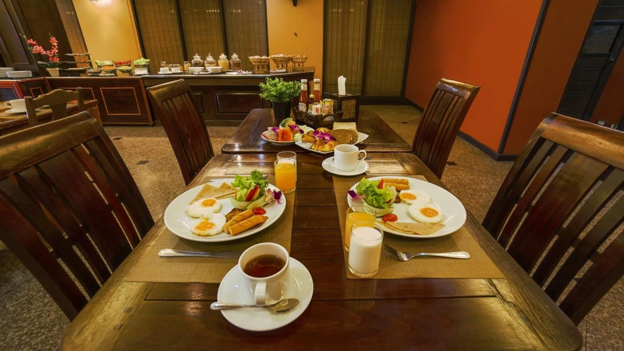Breakfast in Aonang Orchid Resort