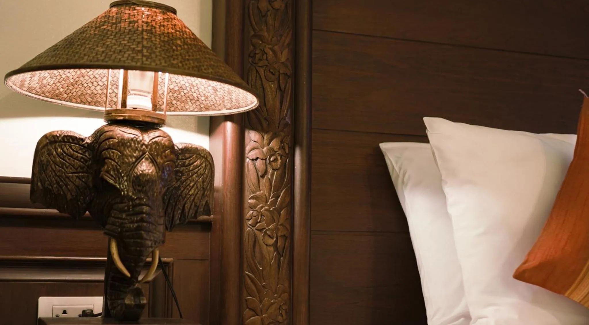 Bed in Aonang Orchid Resort