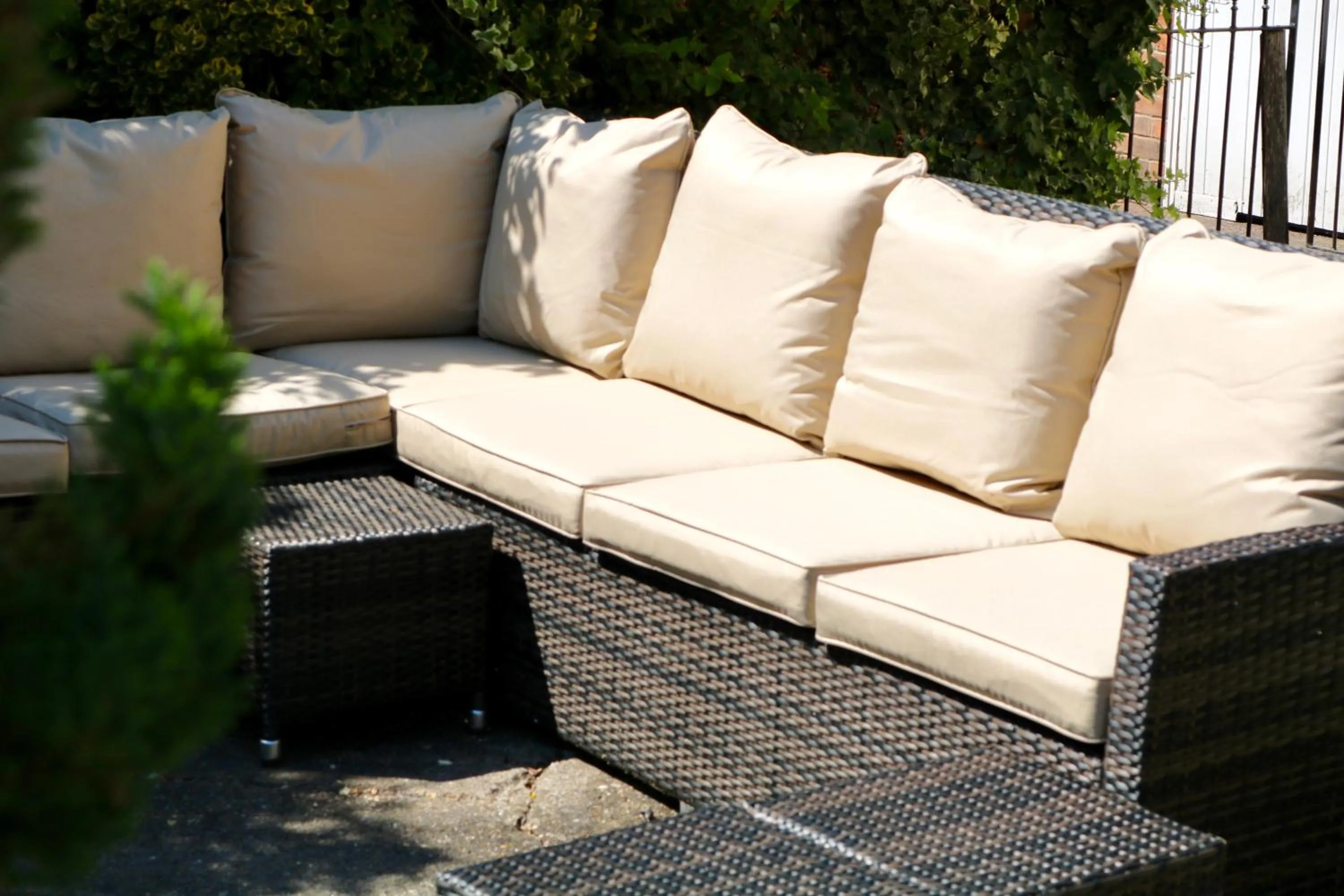 Patio in The Cottage Hotel
