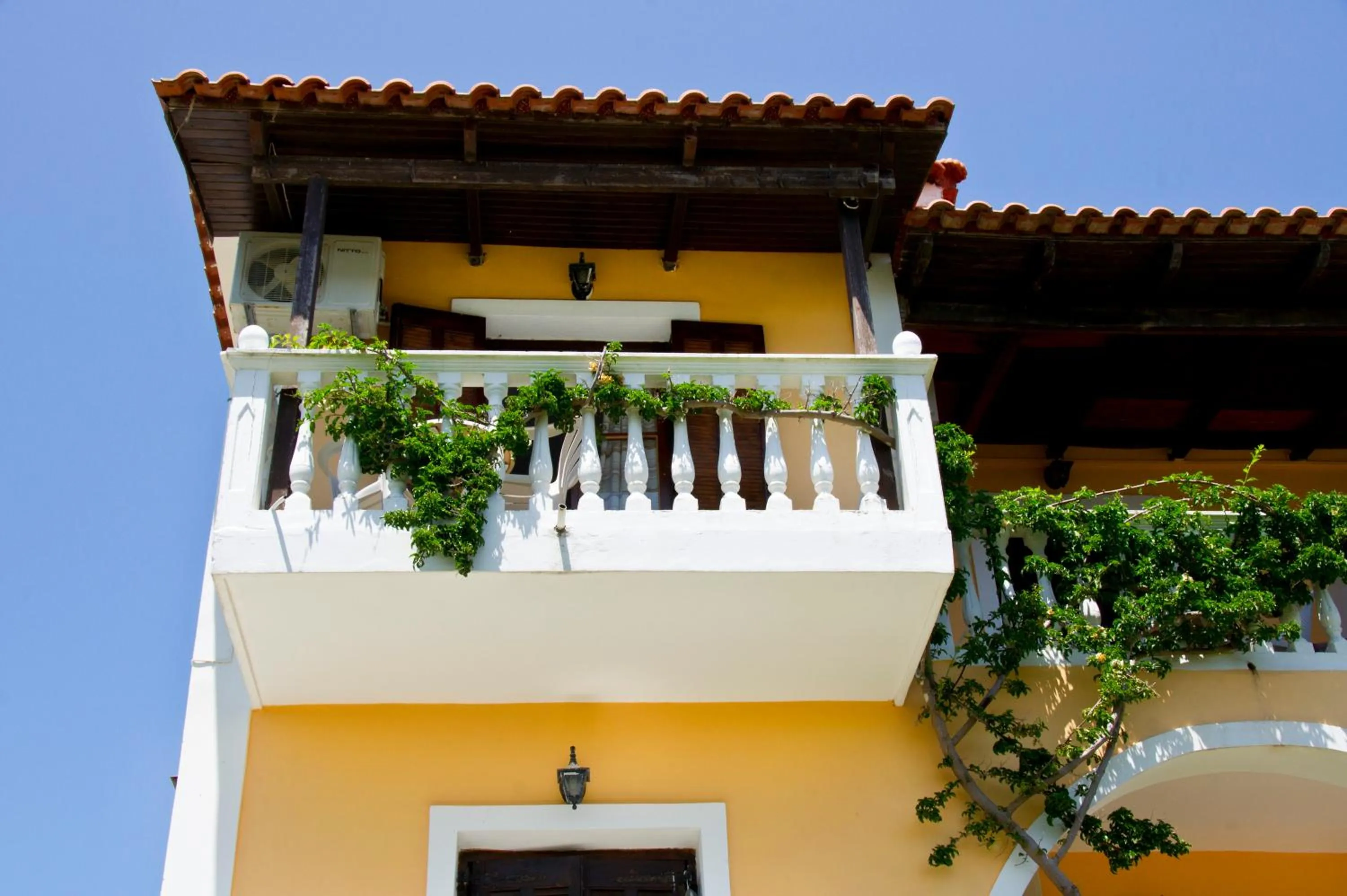 Balcony/Terrace in Studios Petra