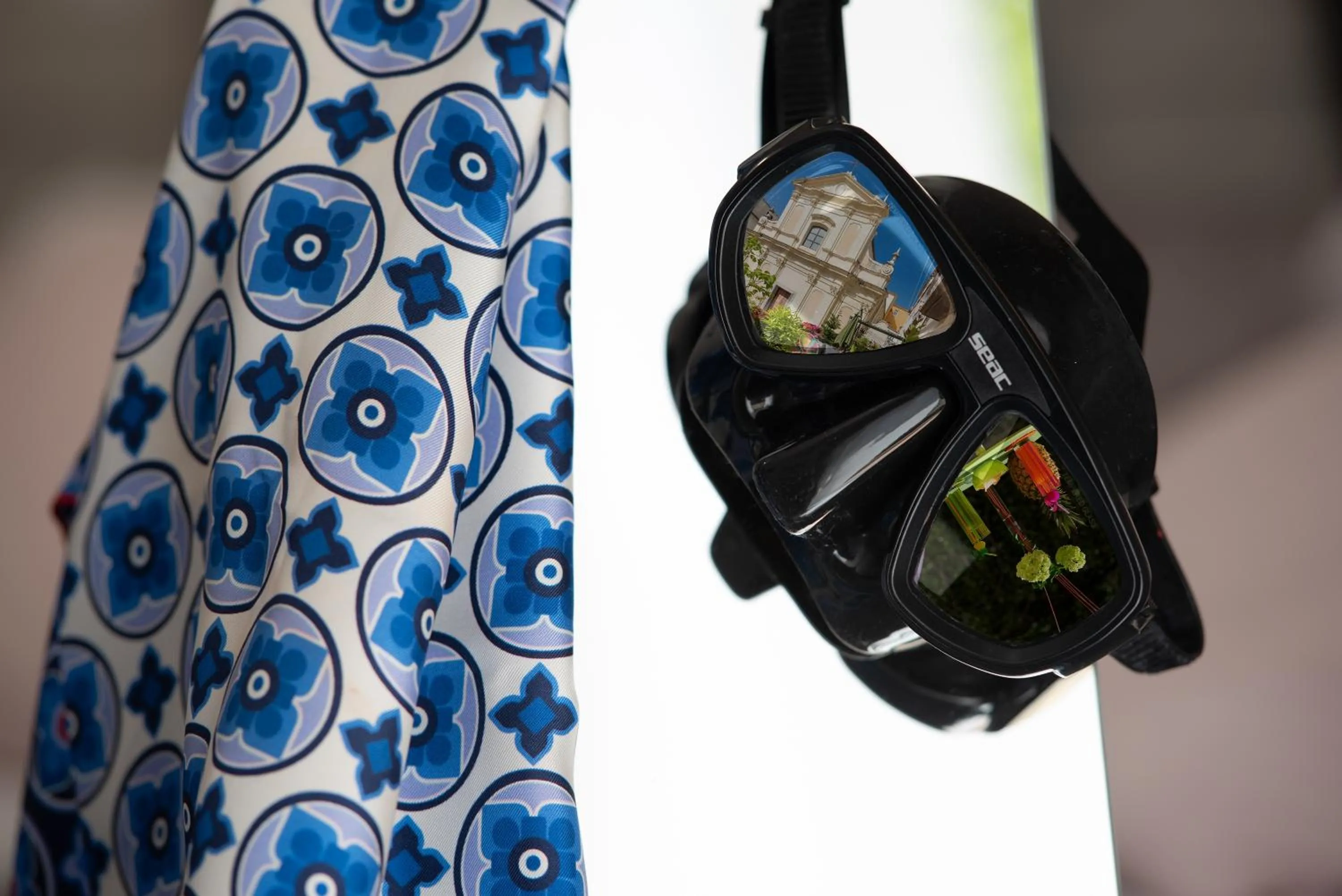 Decorative detail in Roof Garden