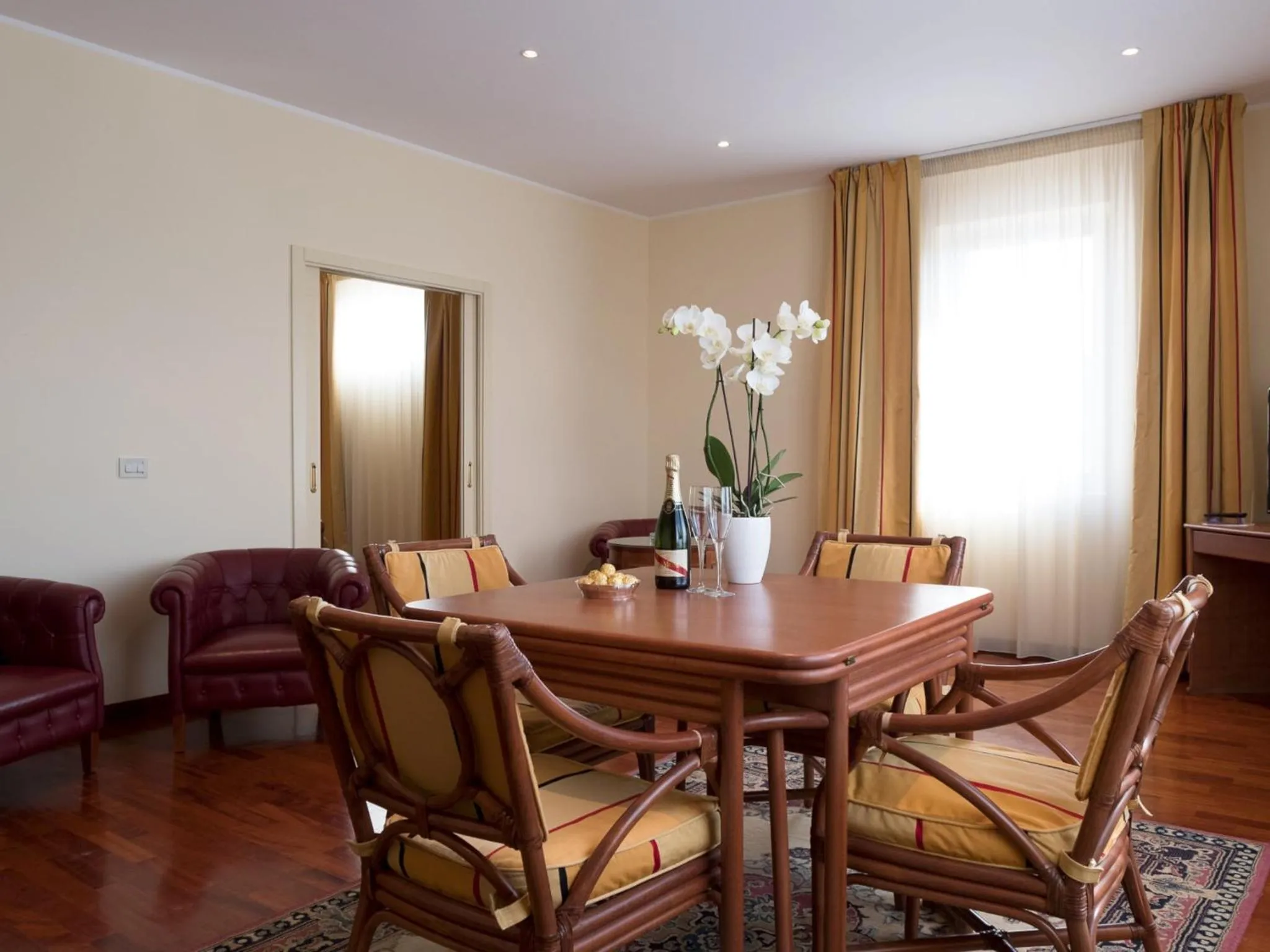 Living room in Appia Antica Hotel