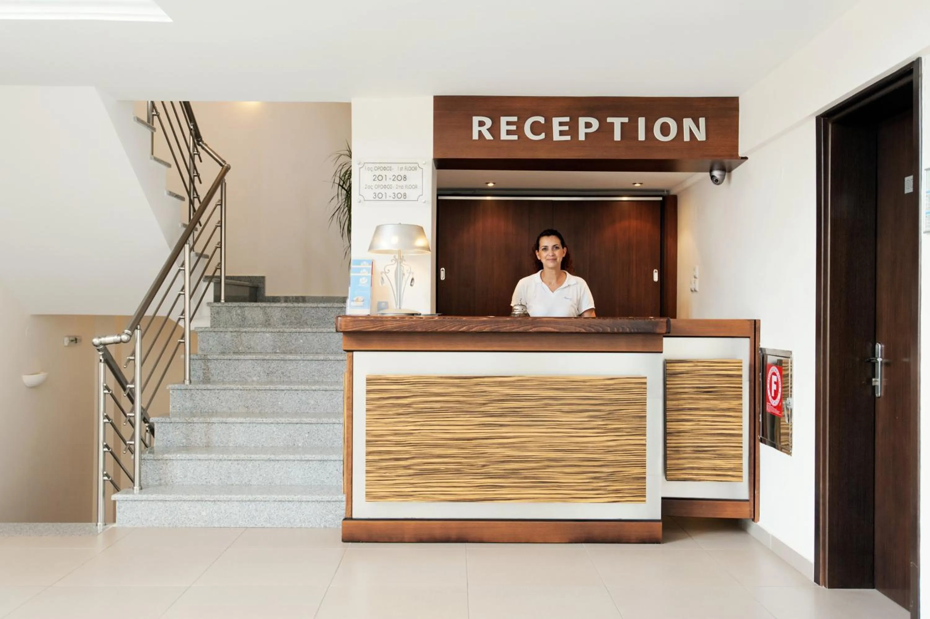Lobby or reception in Ammos Bay