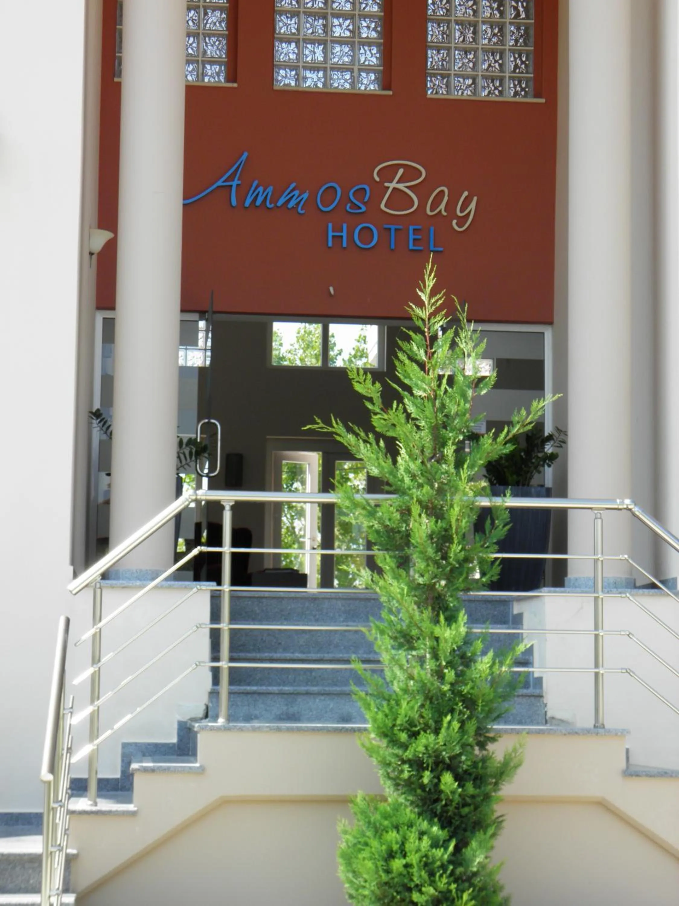 Facade/entrance in Ammos Bay