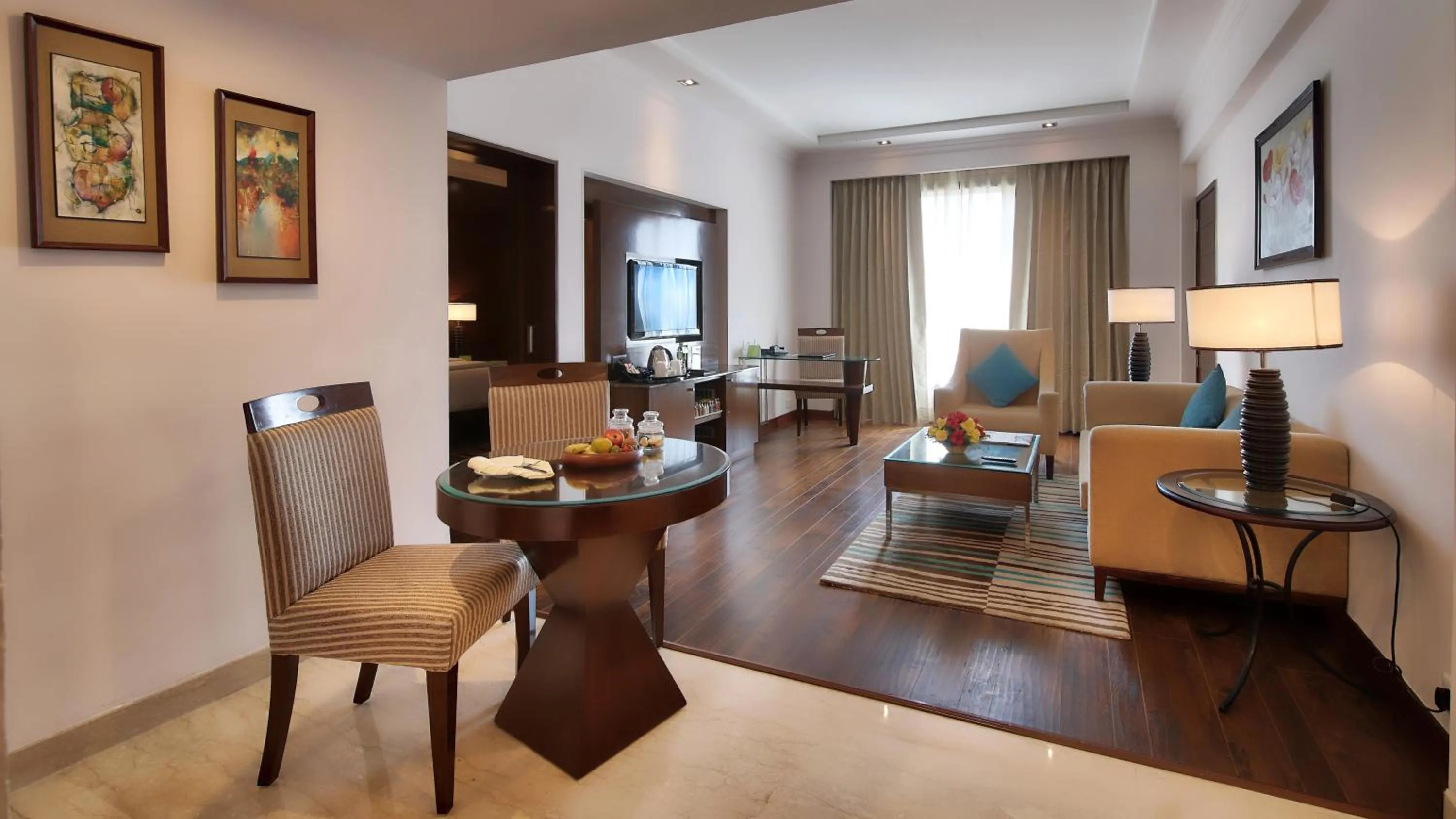 Living room in Radisson Jaipur City Center