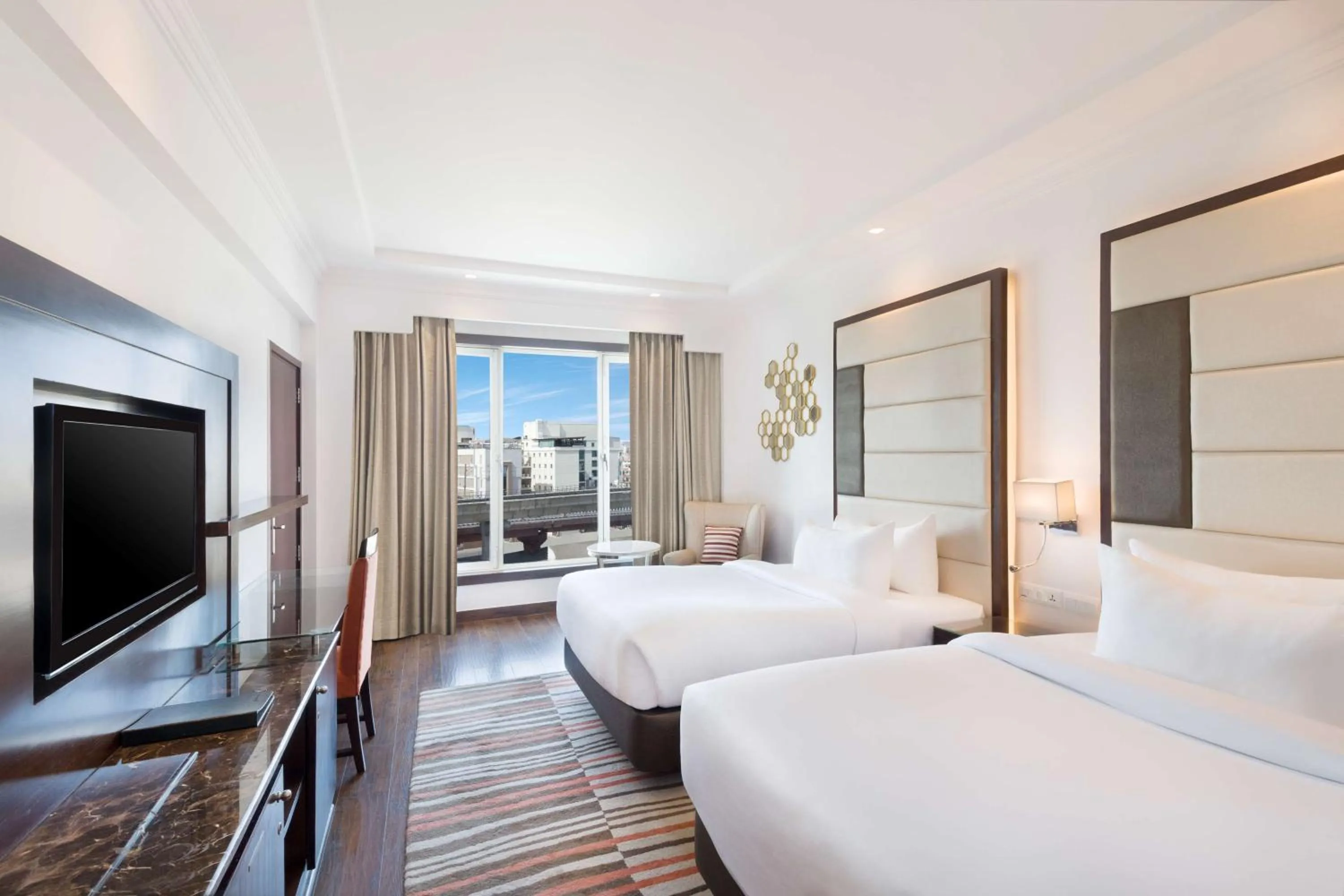 Photo of the whole room, Bed in Radisson Jaipur City Center