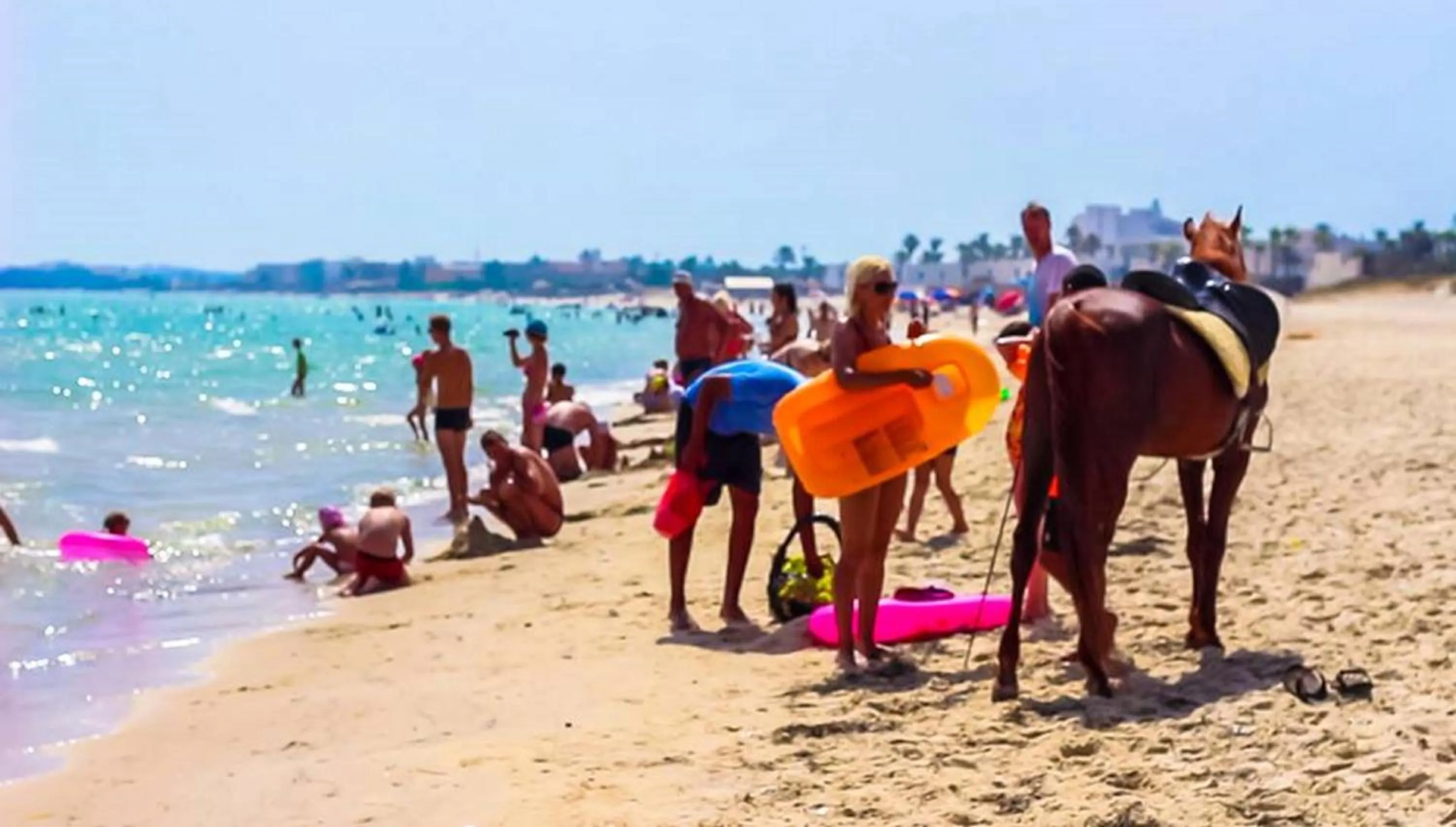 Beach in Sahara Beach Aquapark Resort