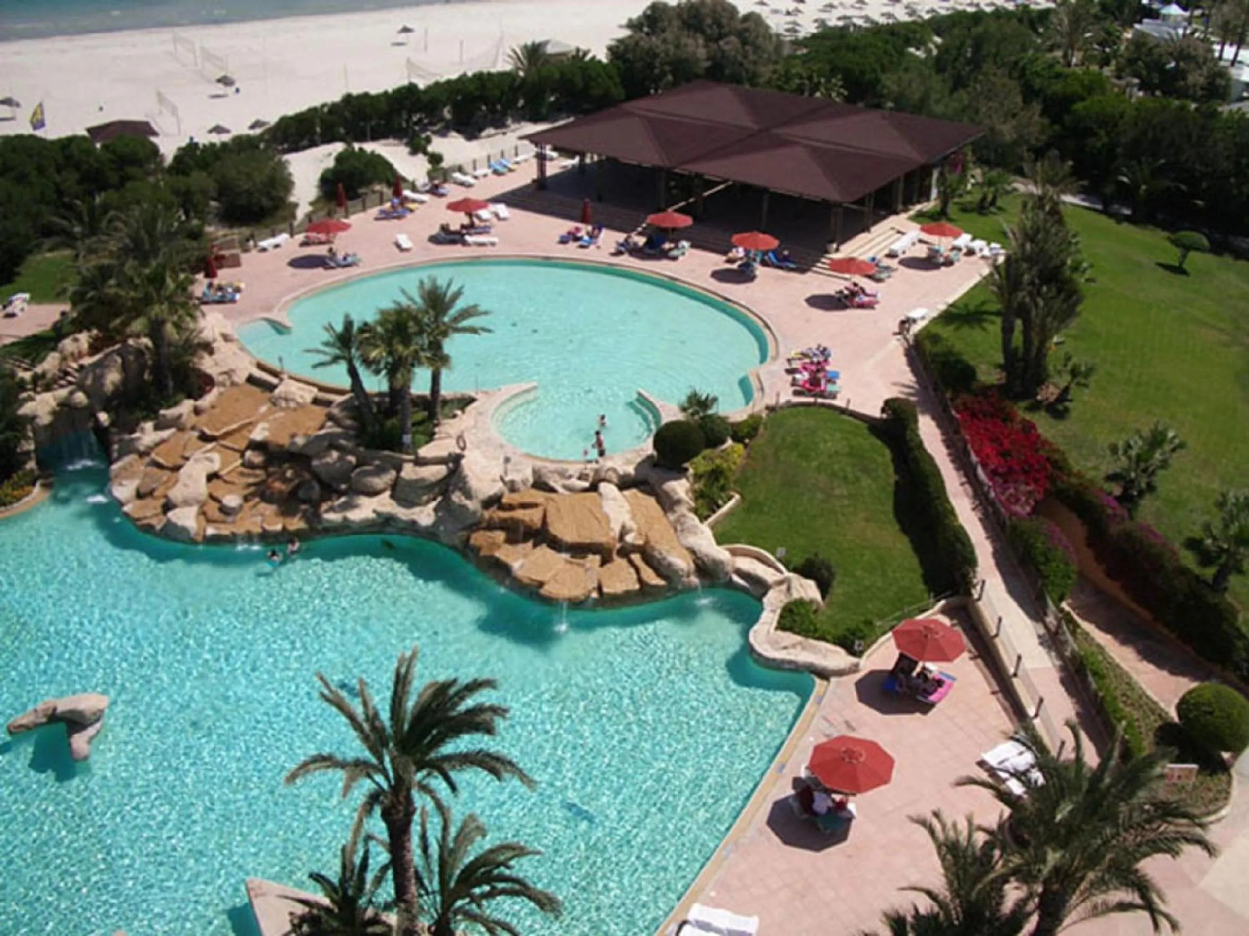 Swimming pool in Sahara Beach Aquapark Resort