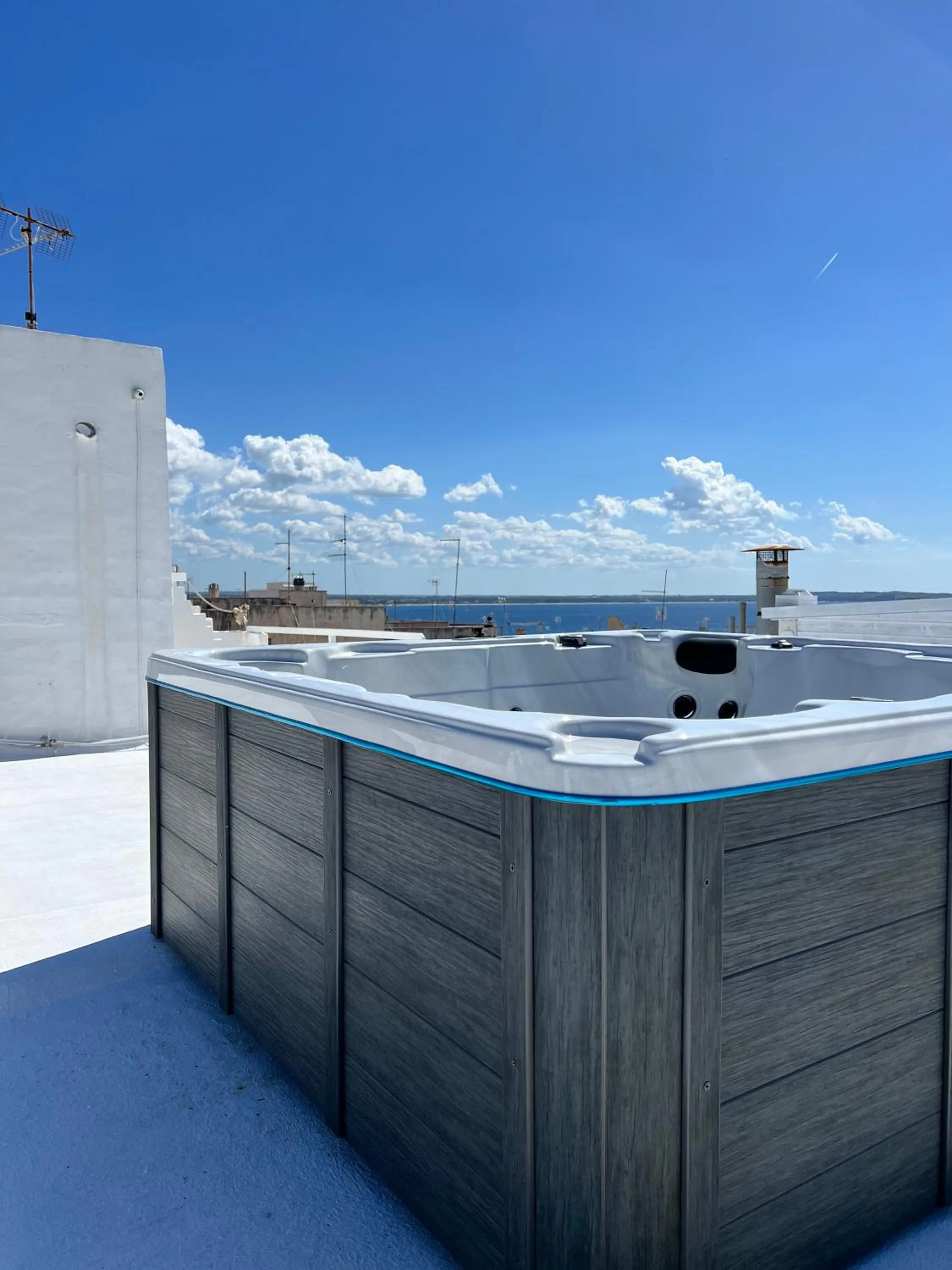 Hot Tub in B&B Dimora San Vincenzo