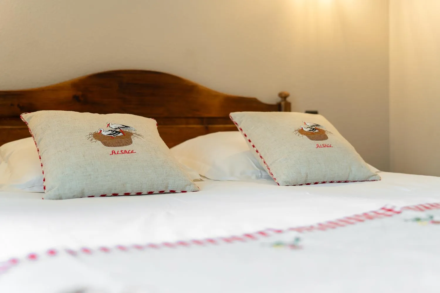 Bed in Hôtel Berceau Du Vigneron