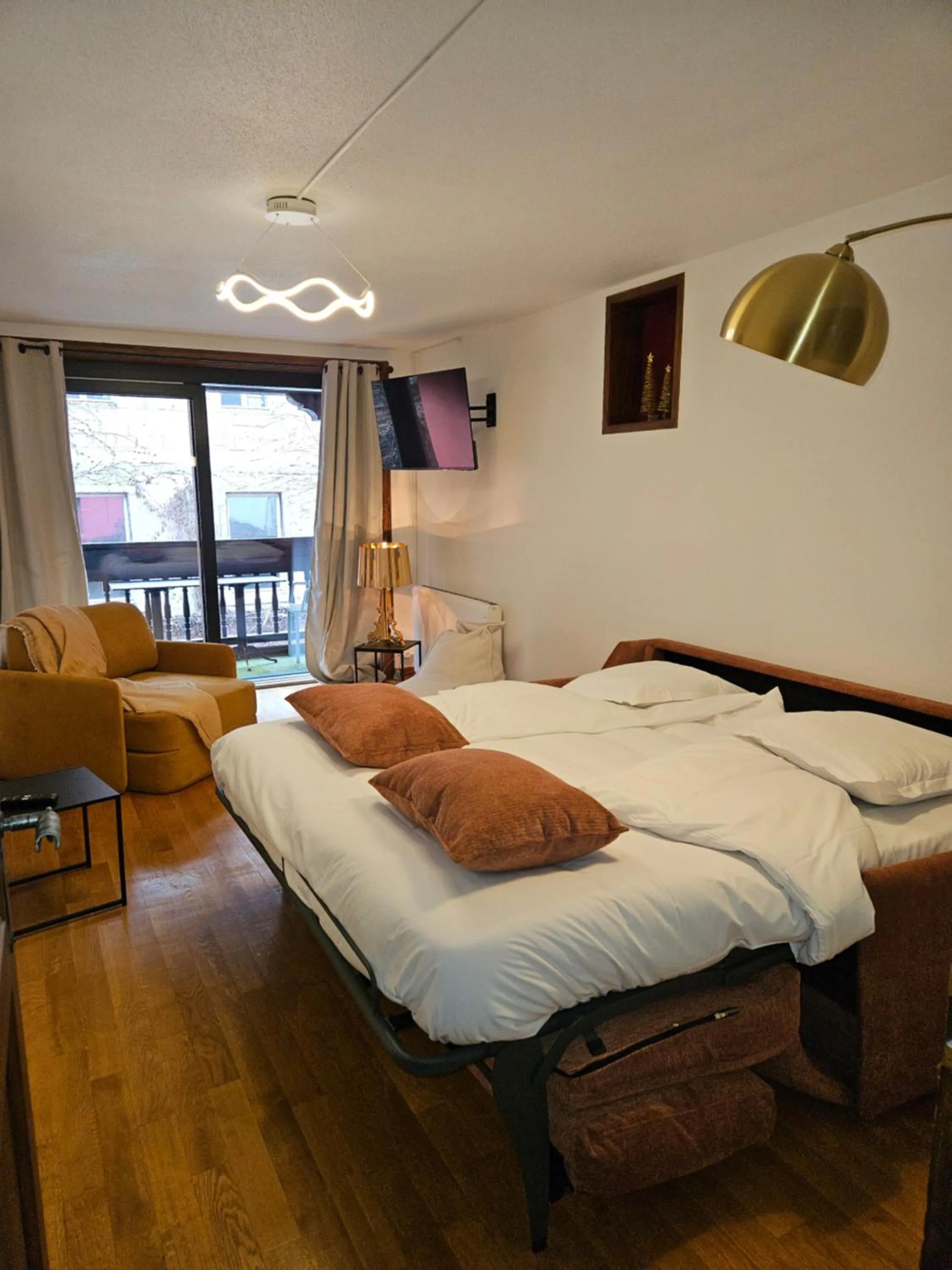 Bed in Hôtel Berceau Du Vigneron